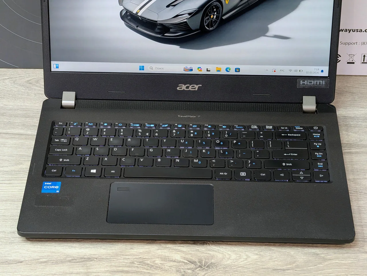 Acer TravelMate | i5 1135G7 | 8GB | 256GB | Iris Xe | 14″ FHD — miniatură 8