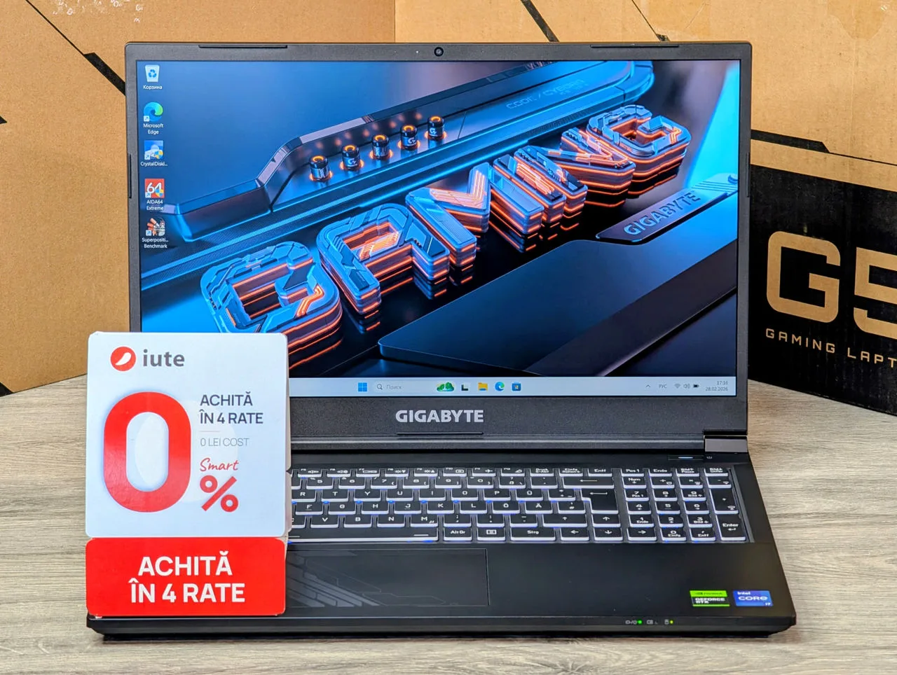 Gigabyte G5 | i7 13620H | 16GB | 512GB | RTX 4050 | 15.6″ 144Hz — vedere 2