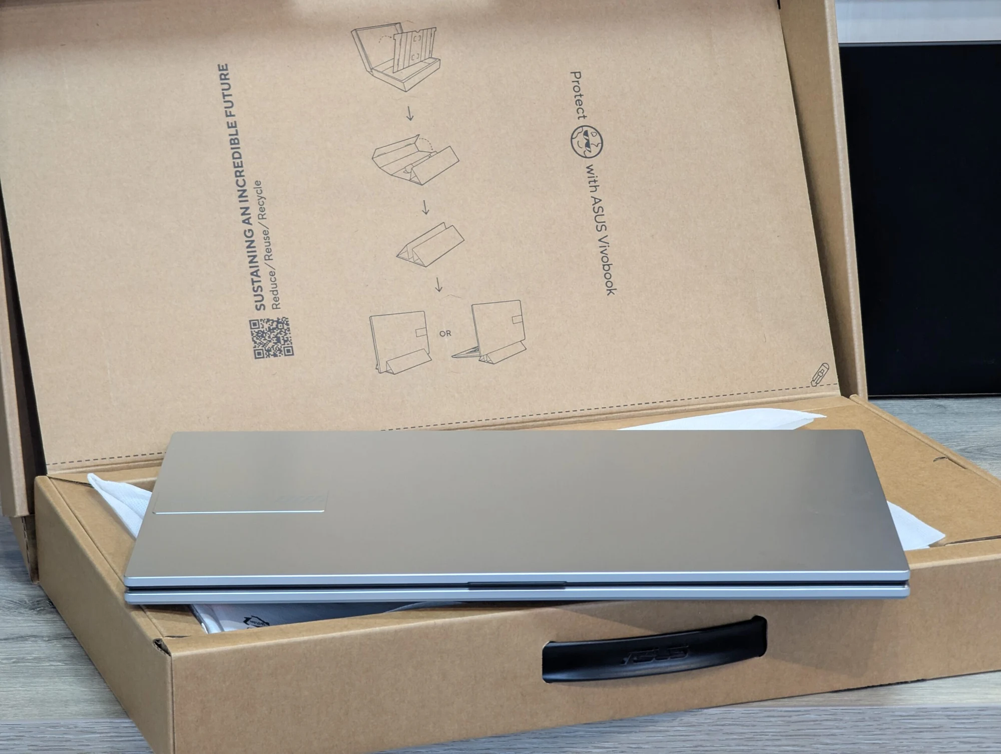 Nou! ASUS Vivobook 15 | Ryzen 5 7520U | 16GB | 512GB | AMD Radeon Graphics | 15.6″ Full HD — miniatură 15