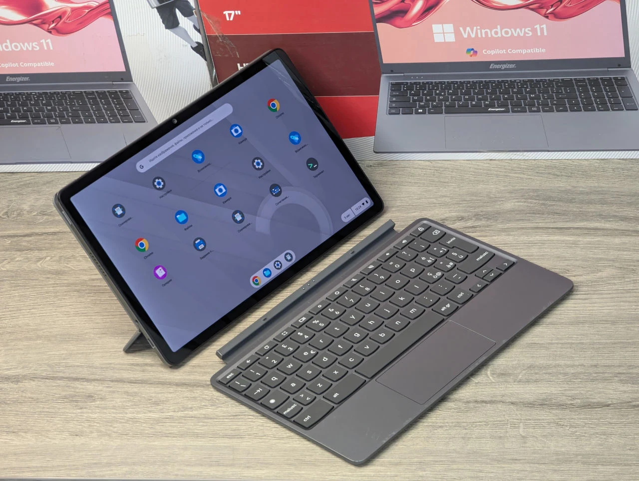 Lenovo Chromebook Duet 11 (11M889) Touch | MediaTek | 4GB | 64GB | 10.95″ WUXGA — miniatură 3