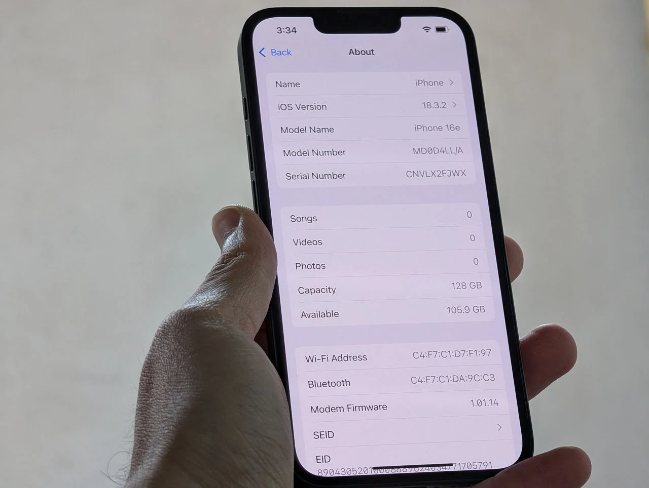 IPhone 16e | A18 | 8GB | 128GB | 6.1″ Retina | Black | Dual eSIM — miniatură 19