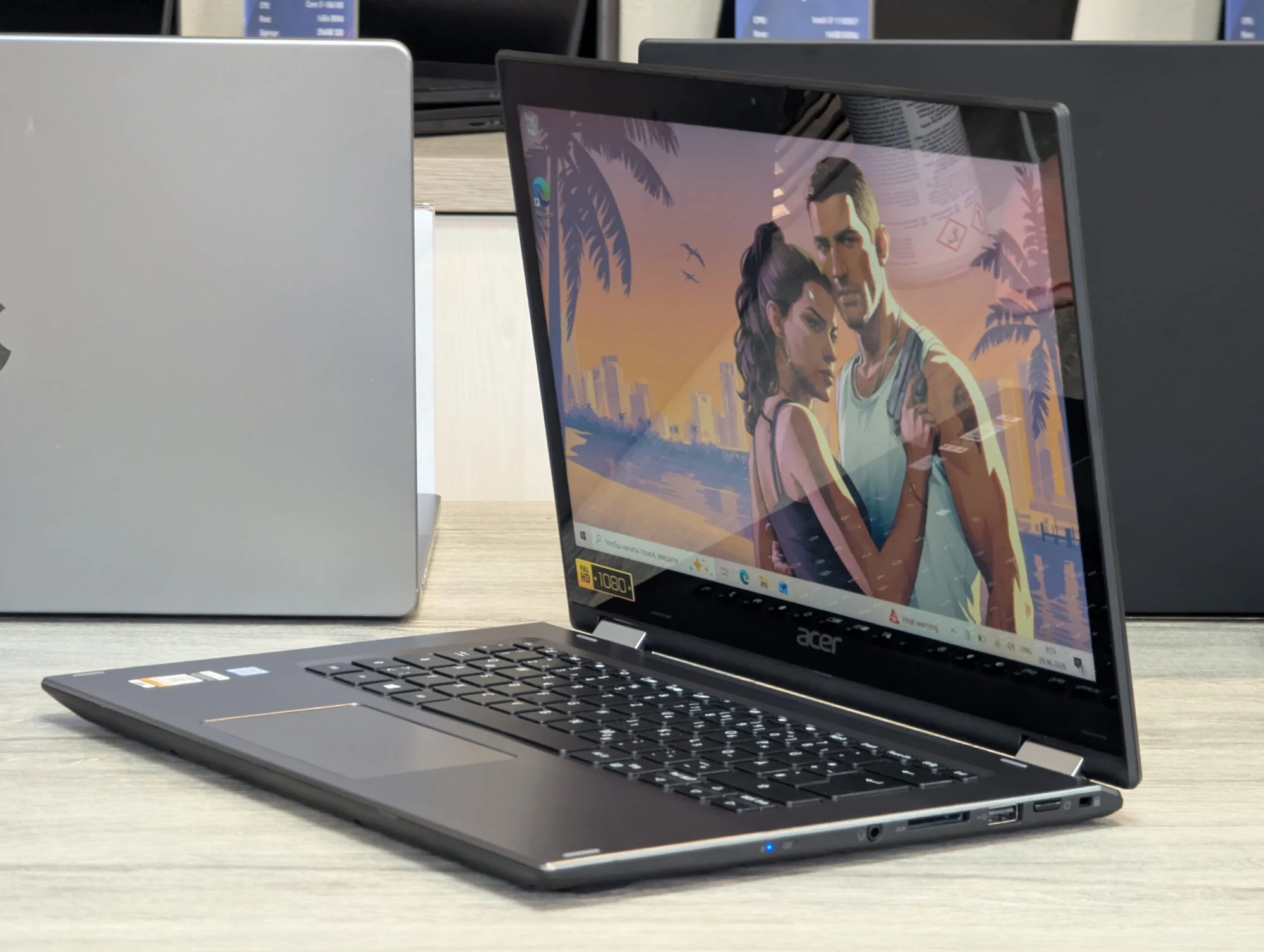 Nou! Acer Spin 3 | Intel Core i3-7130U | 4GB | 128GB SSD | Intel HD 620 | 14.0″ FHD — miniatură 3
