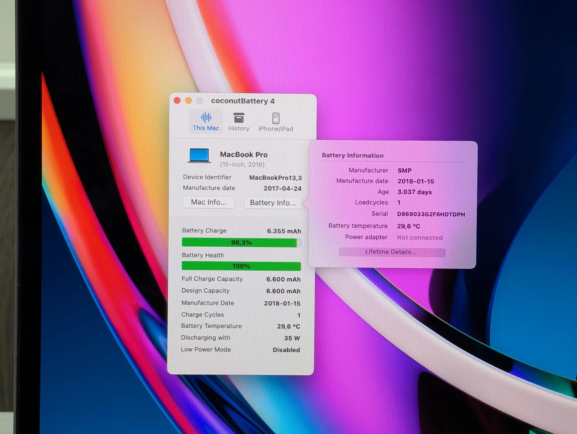 MacBook Pro 15 2016 | Core i7 | 16GB | 512GB | Radeon Pro 455 | Retina Display — miniatură 21
