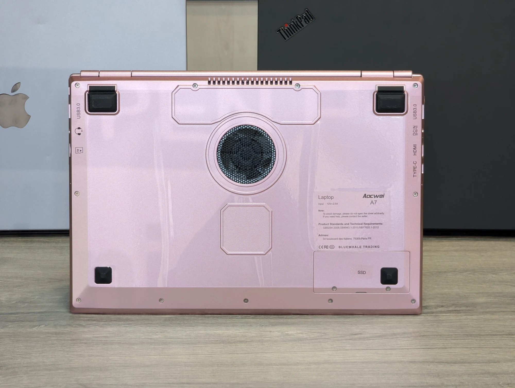 Nou! Aocwei A7 Rose Gold | Intel Celeron N5095 | 8GB | 256GB SSD | Intel UHD | 14.1″ Full HD — miniatură 13