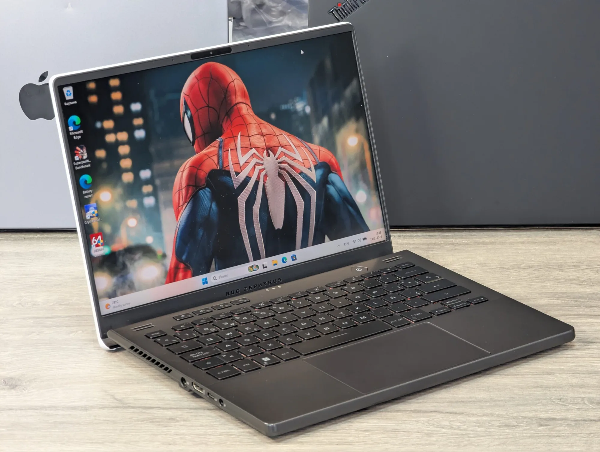 ASUS ROG Zephyrus G14 | Ryzen 9 6900HS | 16GB DDR5 | 1TB SSD | Radeon RX 6800S 8GB | 14.0″ 2K — miniatură 3