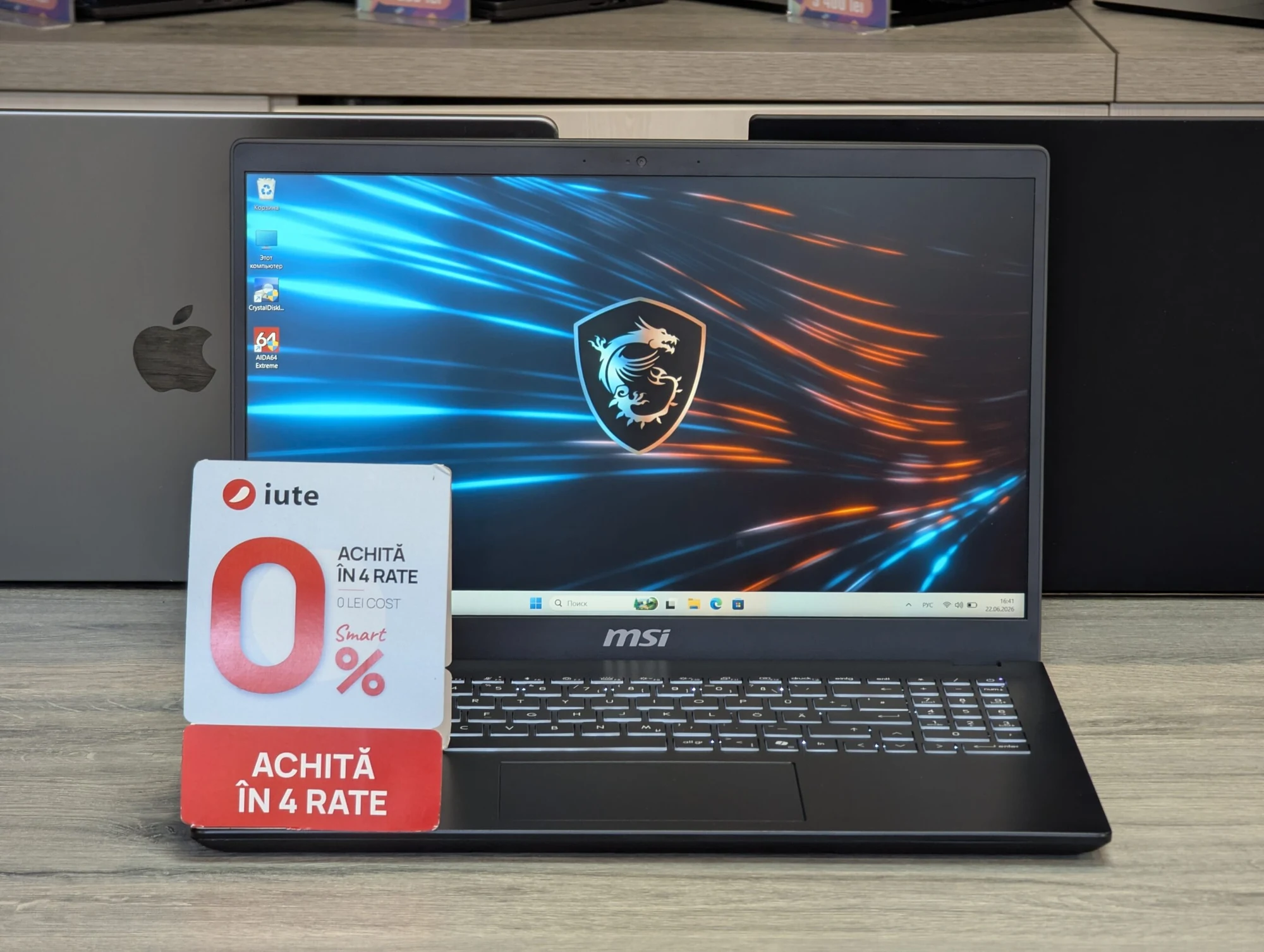 Nou! MSI Modern 15 B7M | Ryzen 5 7530U | 16GB | 256GB | AMD Radeon Graphics | 15.6″ Full HD — vedere 2