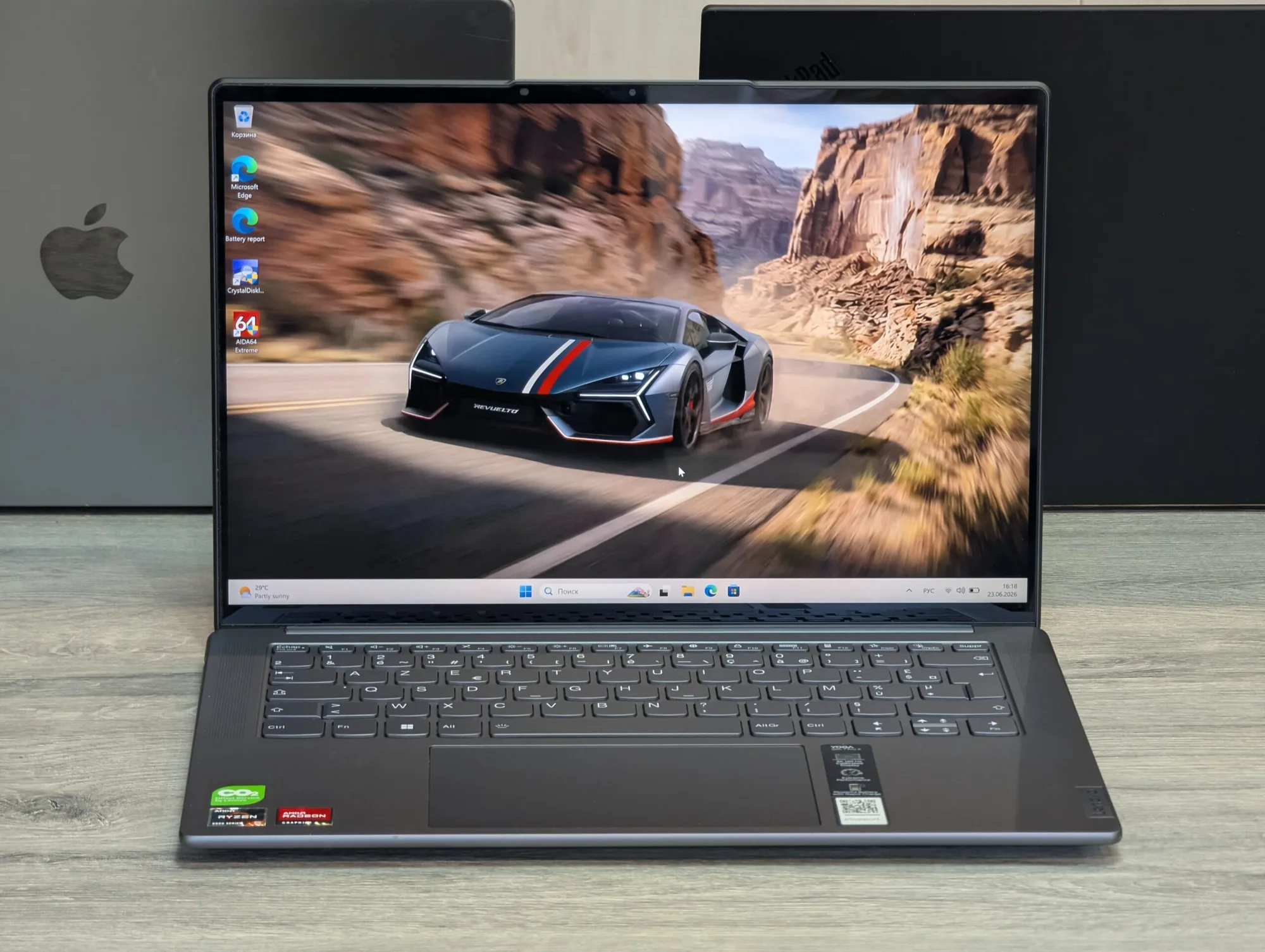 Lenovo Yoga 7 | Ryzen 5 6600HS Creator Edition | 16GB | 512GB | AMD Radeon Graphics | 14.0″ 3K 120Hz — miniatură 3