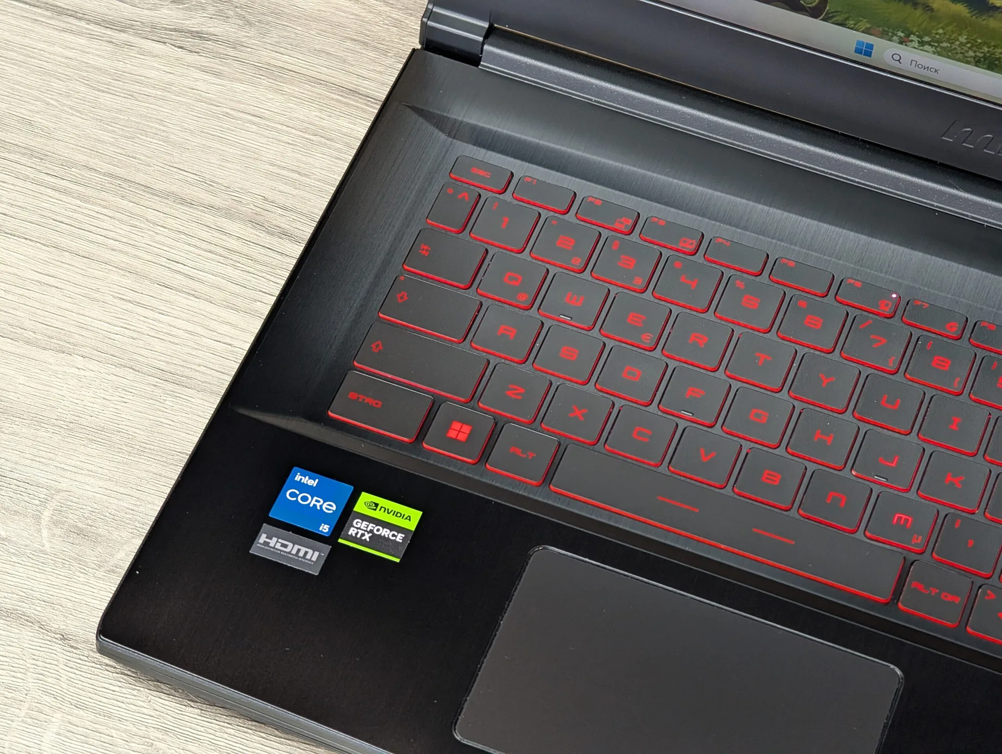 MSI Thin GF63 12VF | i5 12450H | 16GB | 512GB | RTX 4060 | 15.6″ FHD 144Hz — miniatură 8