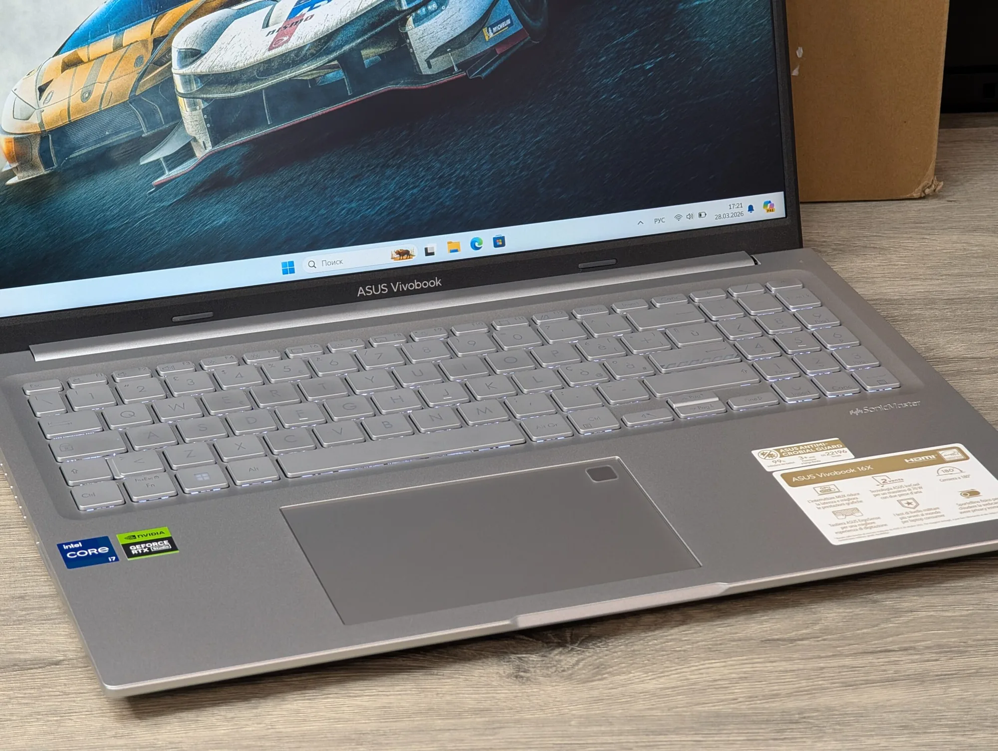 Asus Vivobook 16 K3605Z | i7 12700H | 16GB | 1TB | RTX 4050 | 16.0″ 144Hz — миниатюра 8