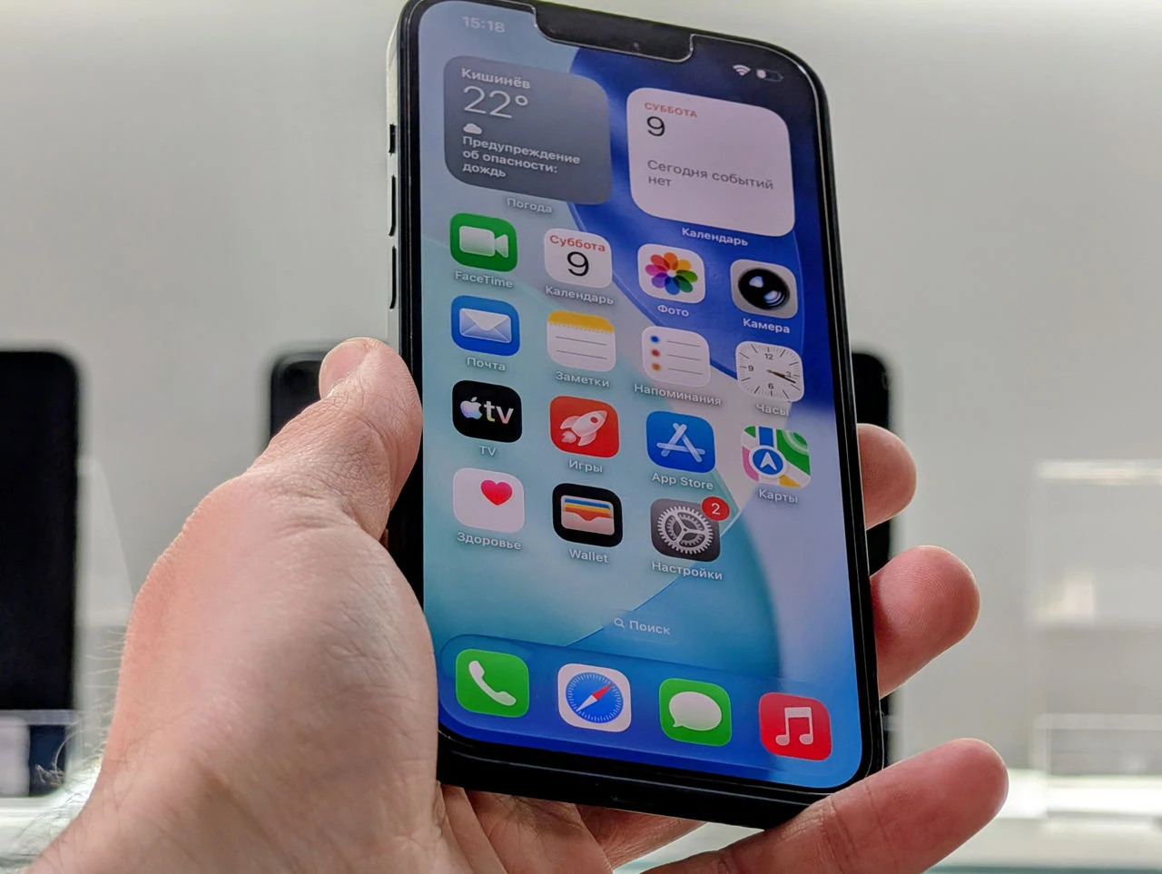 IPhone 14 | A15 Bionic | 6GB | 256GB | 6.1″ Retina | Midnight | Dual eSIM — miniatură 7