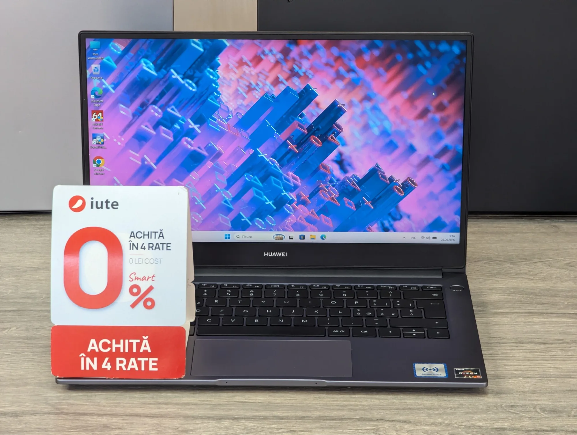 Nou! Honor MagicBook 14 | AMD Ryzen 5 3500U | 8GB | 256GB SSD | Radeon Vega 8 | 14.0″ Full HD — vedere 2