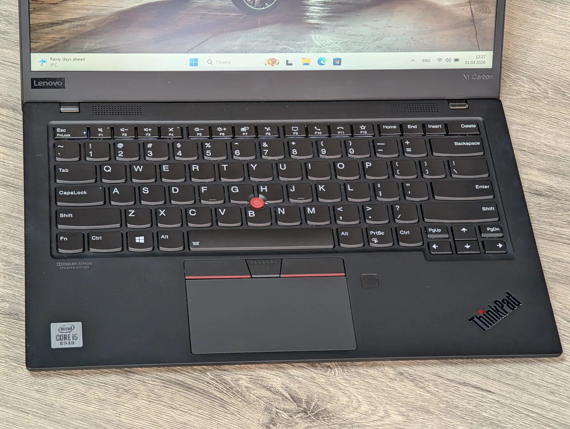 Lenovo ThinkPad X1 Carbon Gen 8 | i5 10210U | 16GB | 256GB | Intel UHD | 14.0″ FHD — miniatură 9