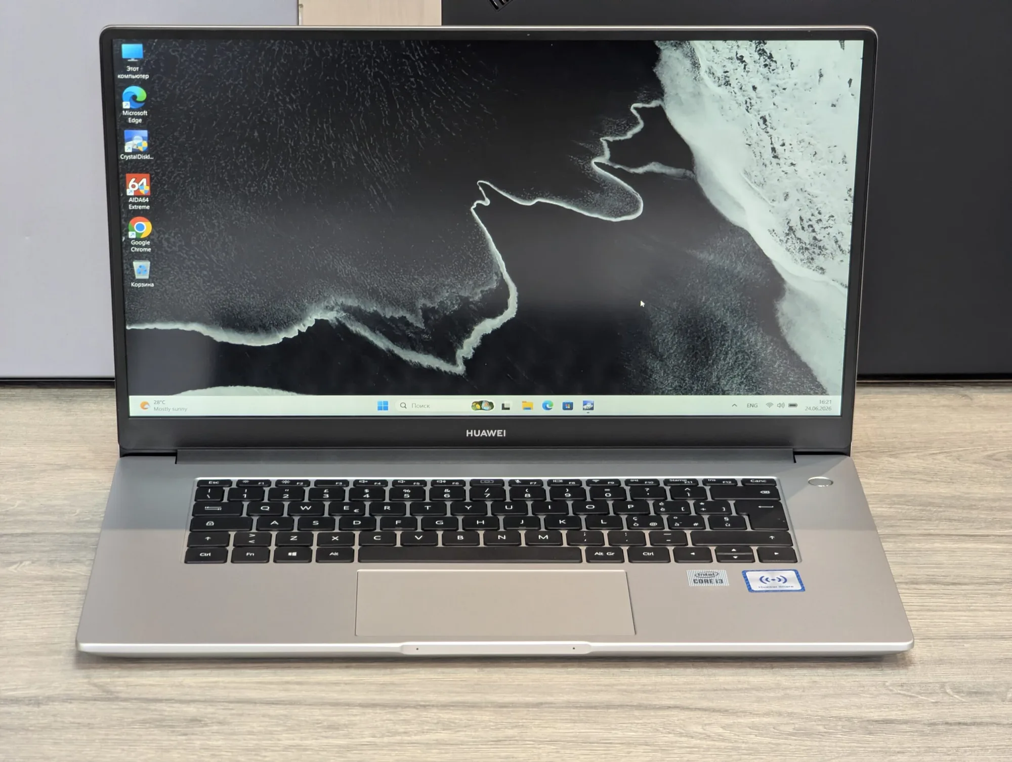 Nou! Huawei MateBook D 15 | Core i3-10110U | 8GB | 256GB SSD | Intel UHD Graphics | 15.6″ Full HD — miniatură 3