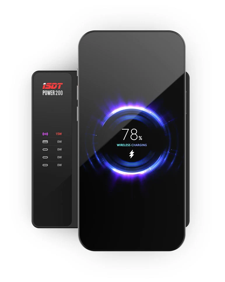 Nou! Încărcător ISDT POWER 200H | 200W | USB-C 100W | Wireless 15W — miniatură 4