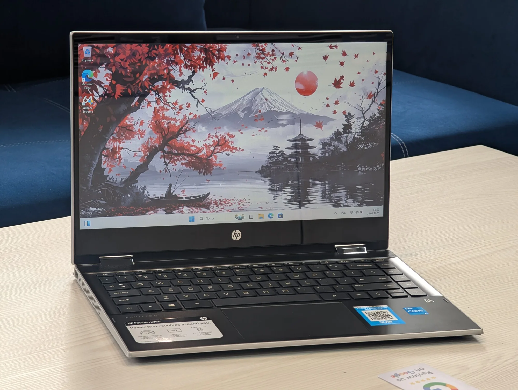 HP Pavilion 14 x360 | Intel i3 1115G4 | 8GB | 256GB | 14″ HD — miniatură 3