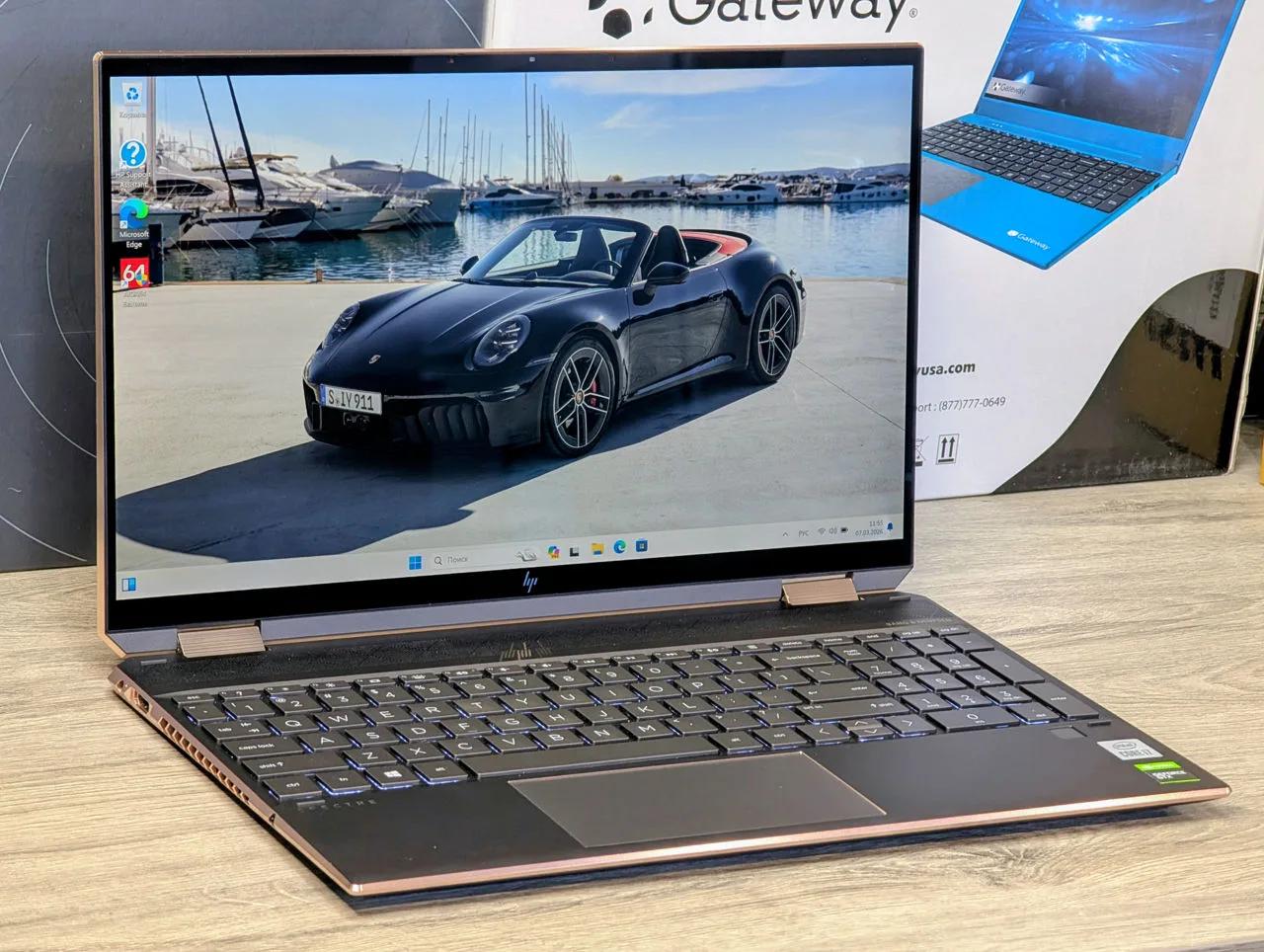 HP Spectre x360 Convertible | i7 10750H | 16GB | 256GB | GTX 1650 Ti | 15.6″ 4K Touch — miniatură 5