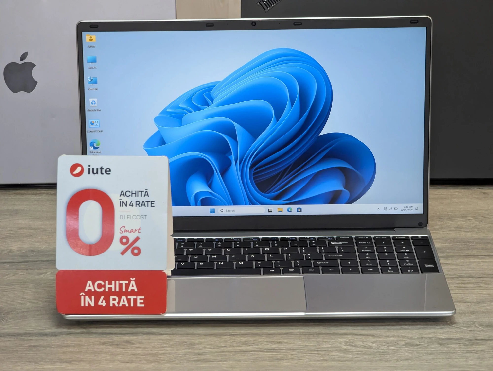 Nou! VenBook 16.0″ | Intel Celeron N4000 | 8GB RAM | 256GB SSD | Intel UHD 600 | Windows 11 Pro — vedere 2