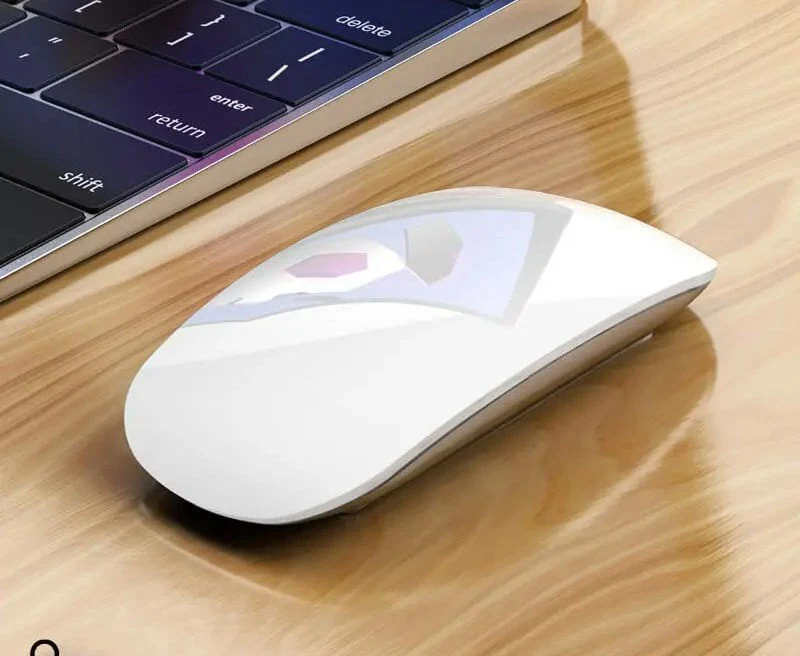 Nou! Mouse wireless Hoco DI14 | Alb — vedere 2