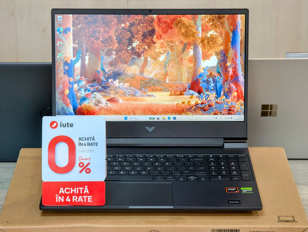 HP Victus 15 | Ryzen 5 7535HS | 16GB | 512GB | 2050 | 15.6″ 144Hz — vedere 2