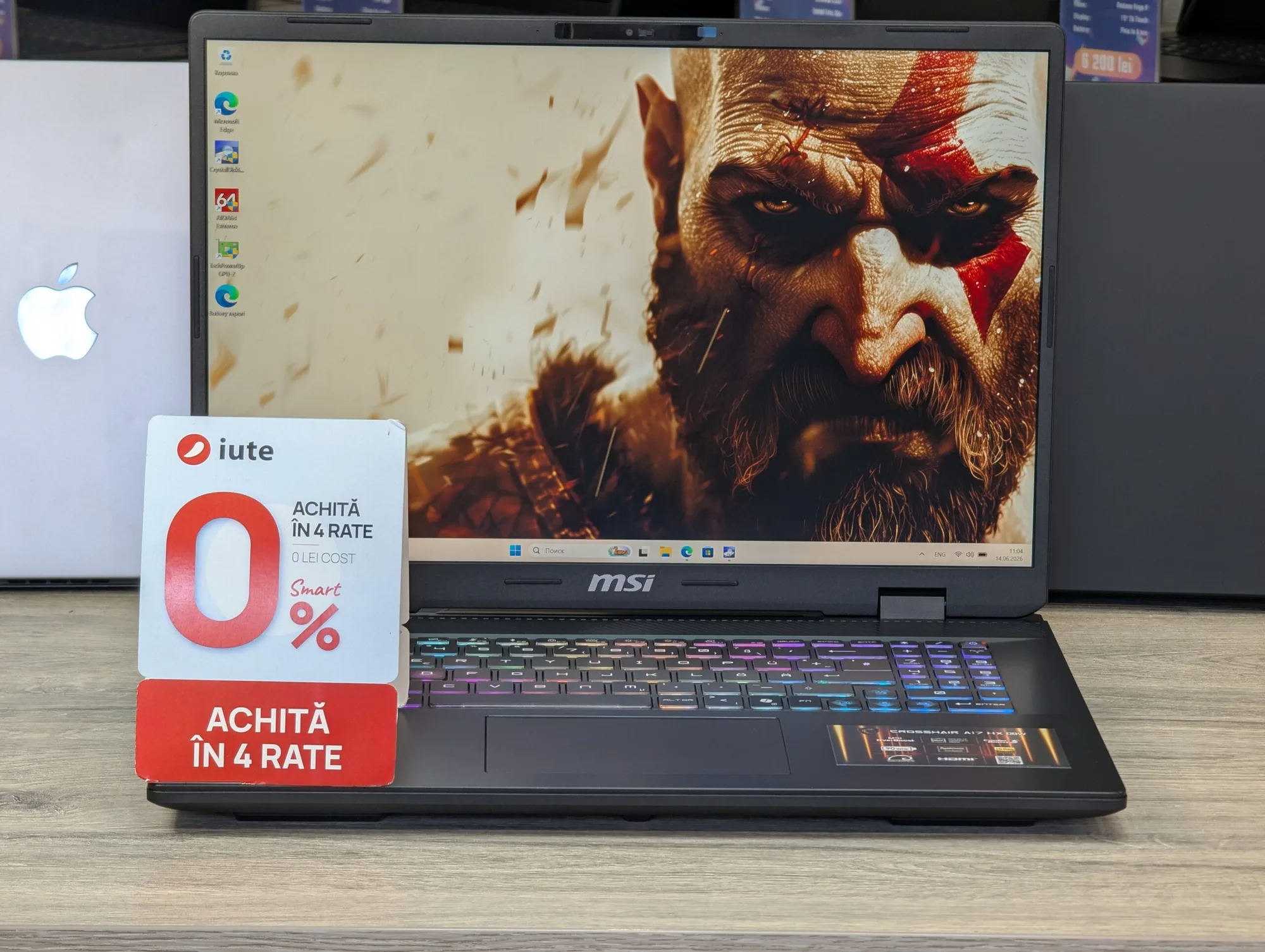 Nou! MSI Crosshair 17 HX | Ryzen 9 8940HX | 16GB | 1TB | RTX 5070 | 17.3″ 240Hz — vedere 2