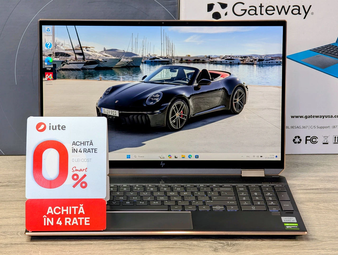 HP Spectre x360 Convertible | i7 10750H | 16GB | 256GB | GTX 1650 Ti | 15.6″ 4K Touch — vedere 2