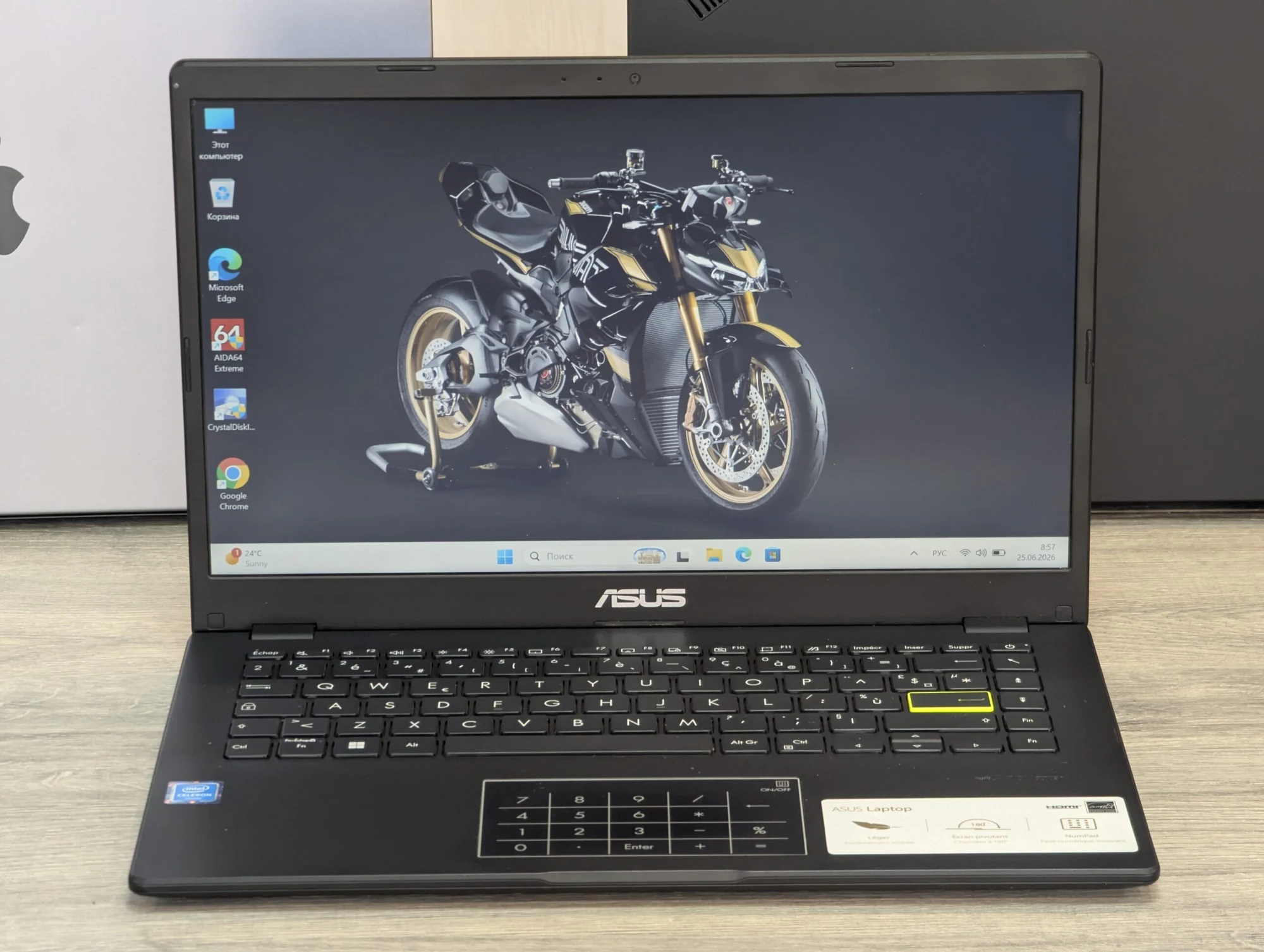 ASUS VivoBook 14 | Intel Celeron N4020 | 8GB | 128GB eMMC | Intel UHD 600 | 14.0″ — miniatură 3