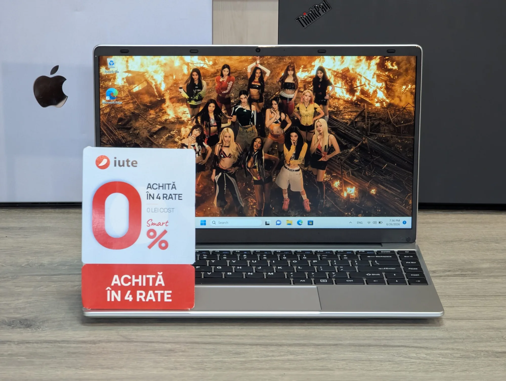 Nou! Aocwei 14.1″ | Intel Celeron N4020C | 6GB RAM | 256GB SSD | Intel UHD 600 | Windows 11 Pro — vedere 2
