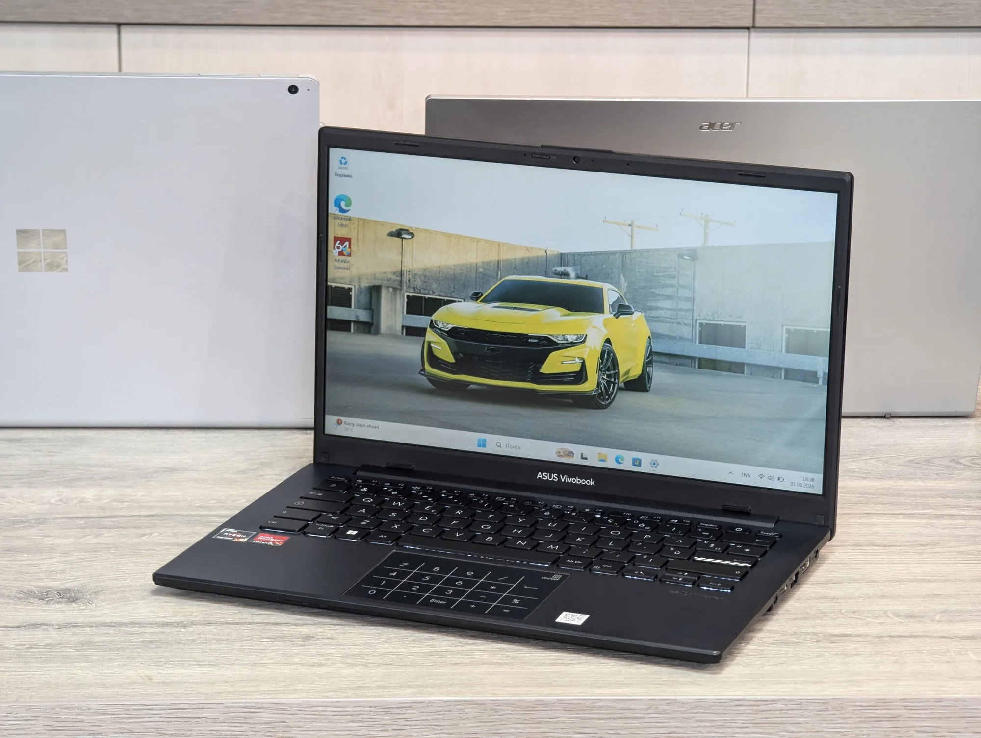 ASUS Vivobook Go E14 | Ryzen 5 7520U | 16GB | 256GB | Radeon Graphics | 14.0″ FHD — miniatură 6