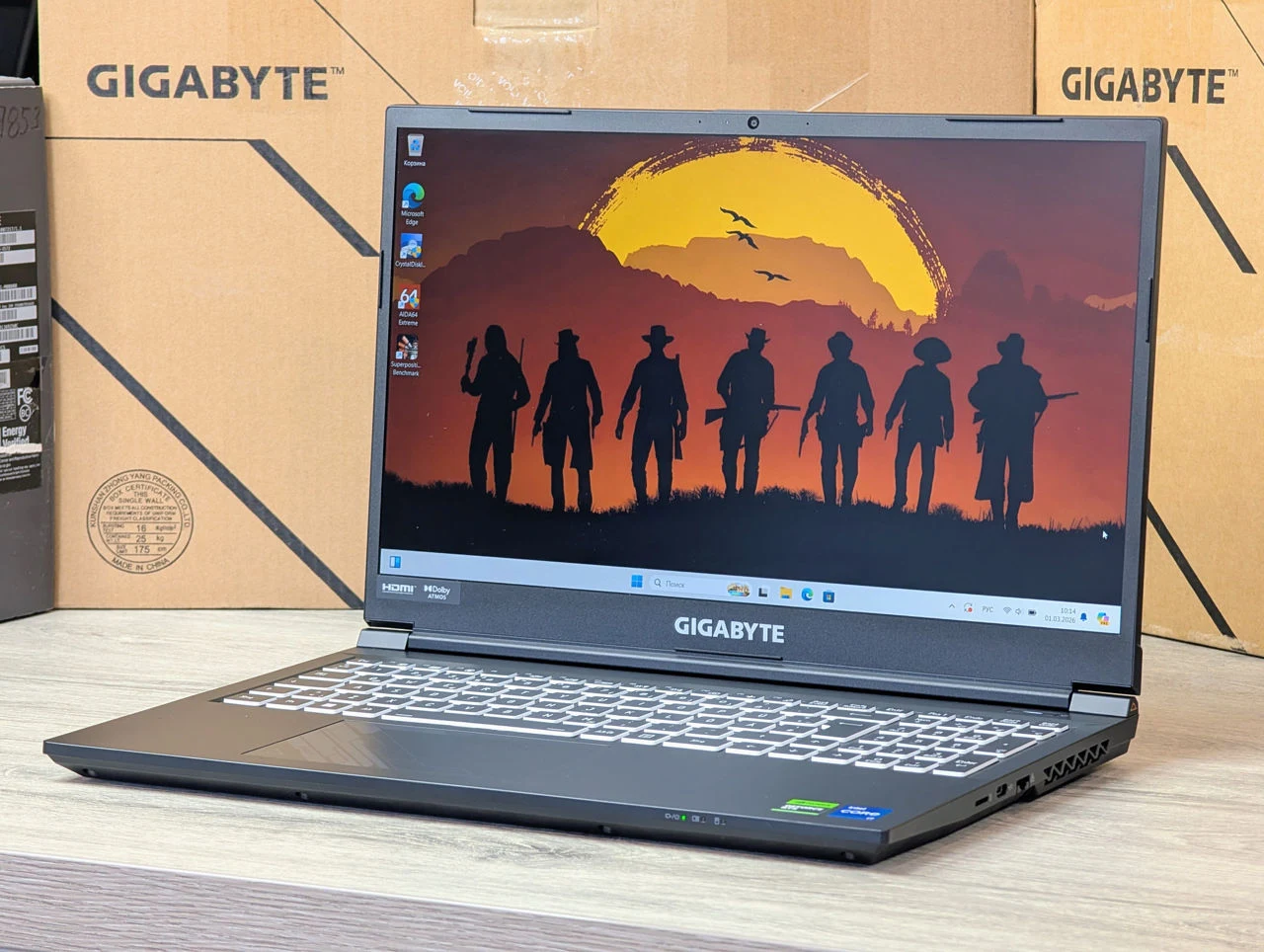 Gigabyte G5 | i7-13620H | 16GB | 1TB | RTX 4050 | 15.6″ 144Hz | Grade B- — миниатюра 6