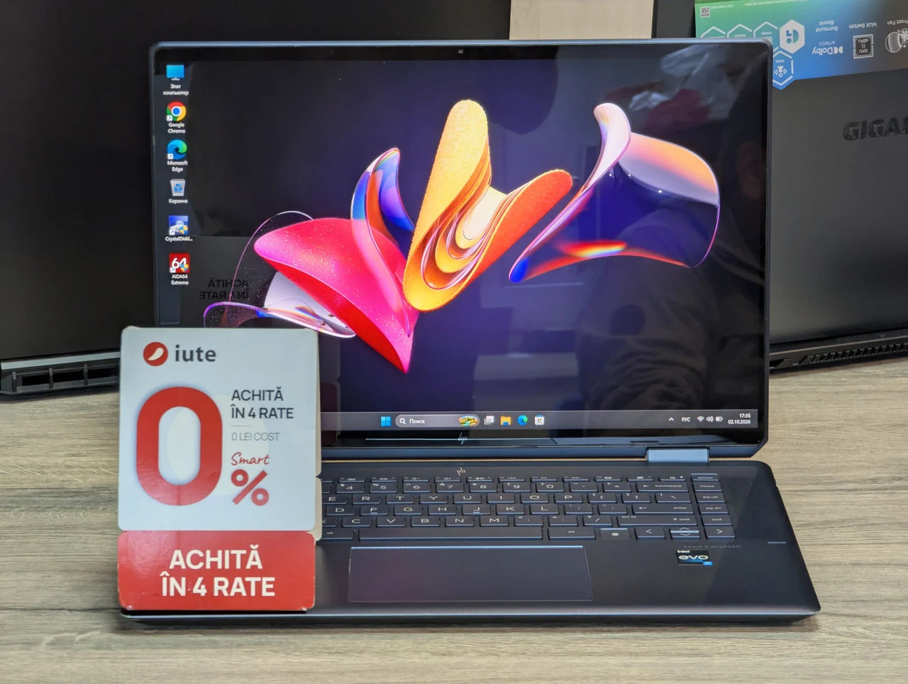HP Spectre x360 16 | Intel Core i7-12700H | 16GB | 1TB | 16.0″ 3K+ Touch 360° — vedere 2