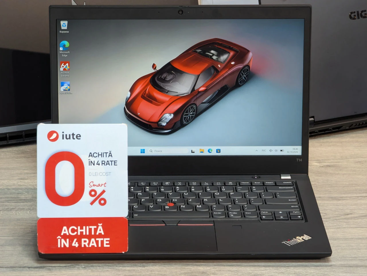 Lenovo ThinkPad T14 Gen 1 | AMD Ryzen 7 PRO 4750U | 16GB | 256GB | 14.0″ FHD IPS — vedere 2