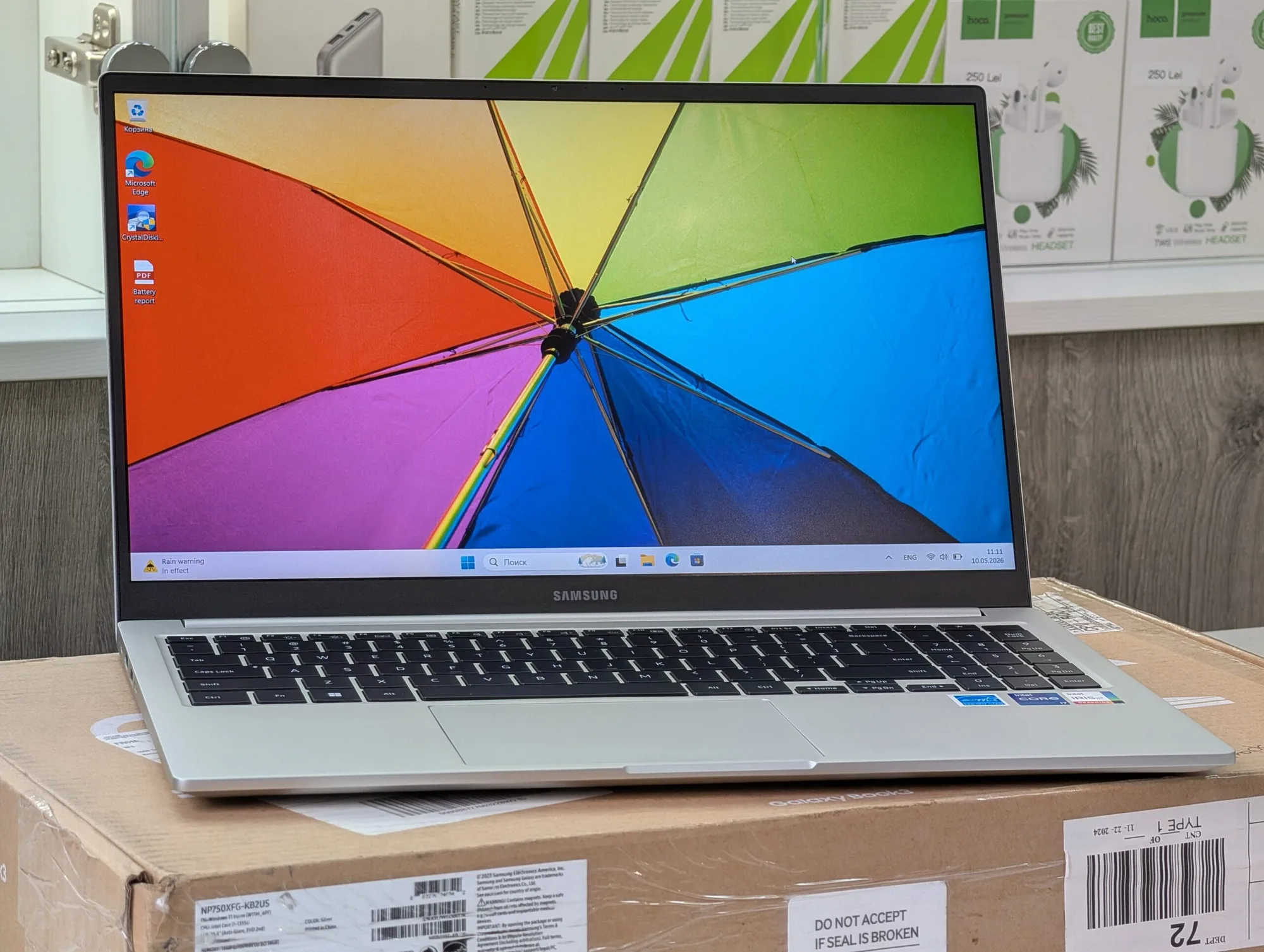 Nou! Samsung Galaxy Book3 | Core i7-1355U | 16GB | 512GB | Intel Iris Xe | 15.6″ FHD — miniatură 8