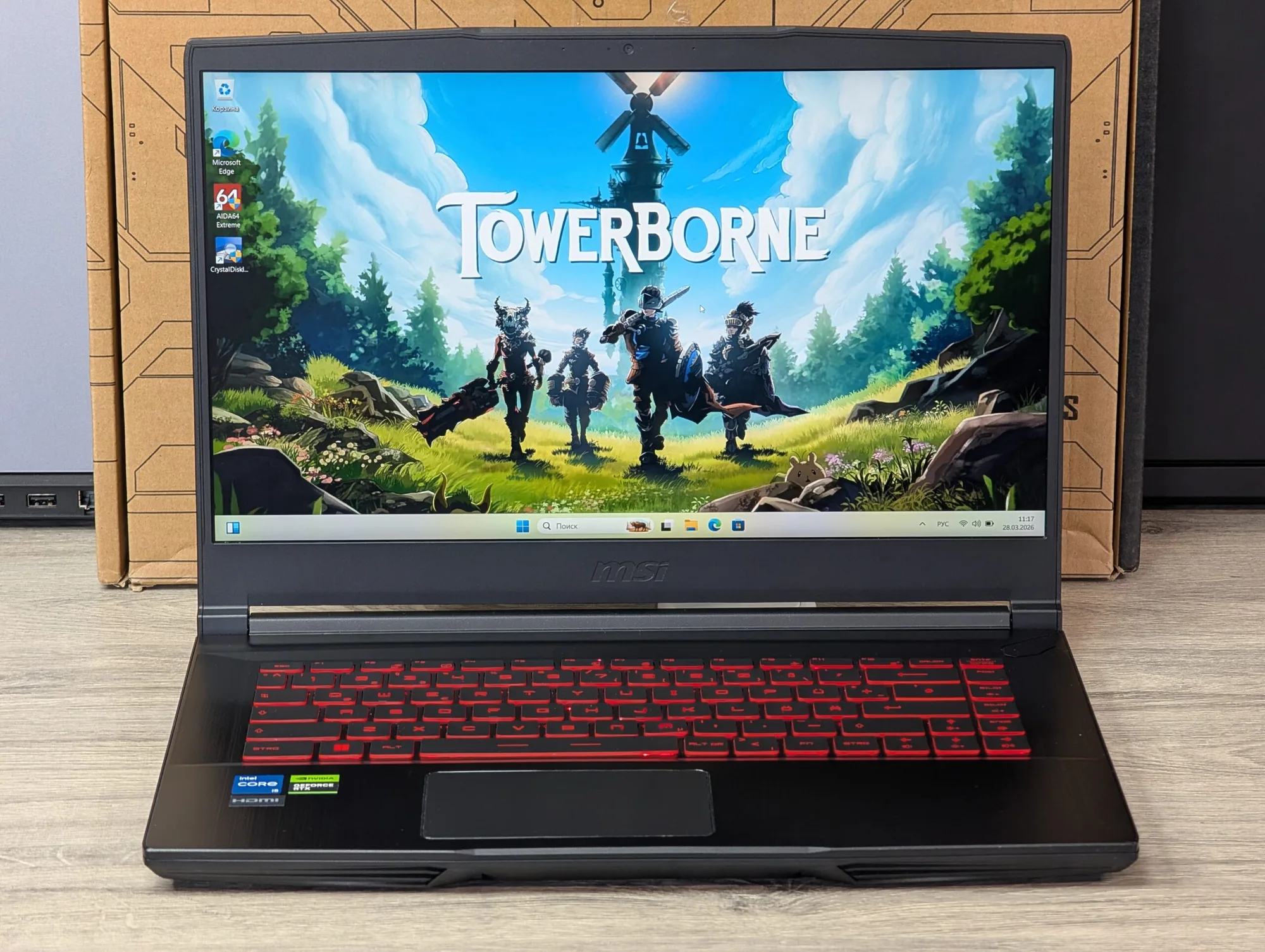 MSI Thin GF63 12VF | i5 12450H | 16GB | 512GB | RTX 4060 | 15.6″ FHD 144Hz — miniatură 3
