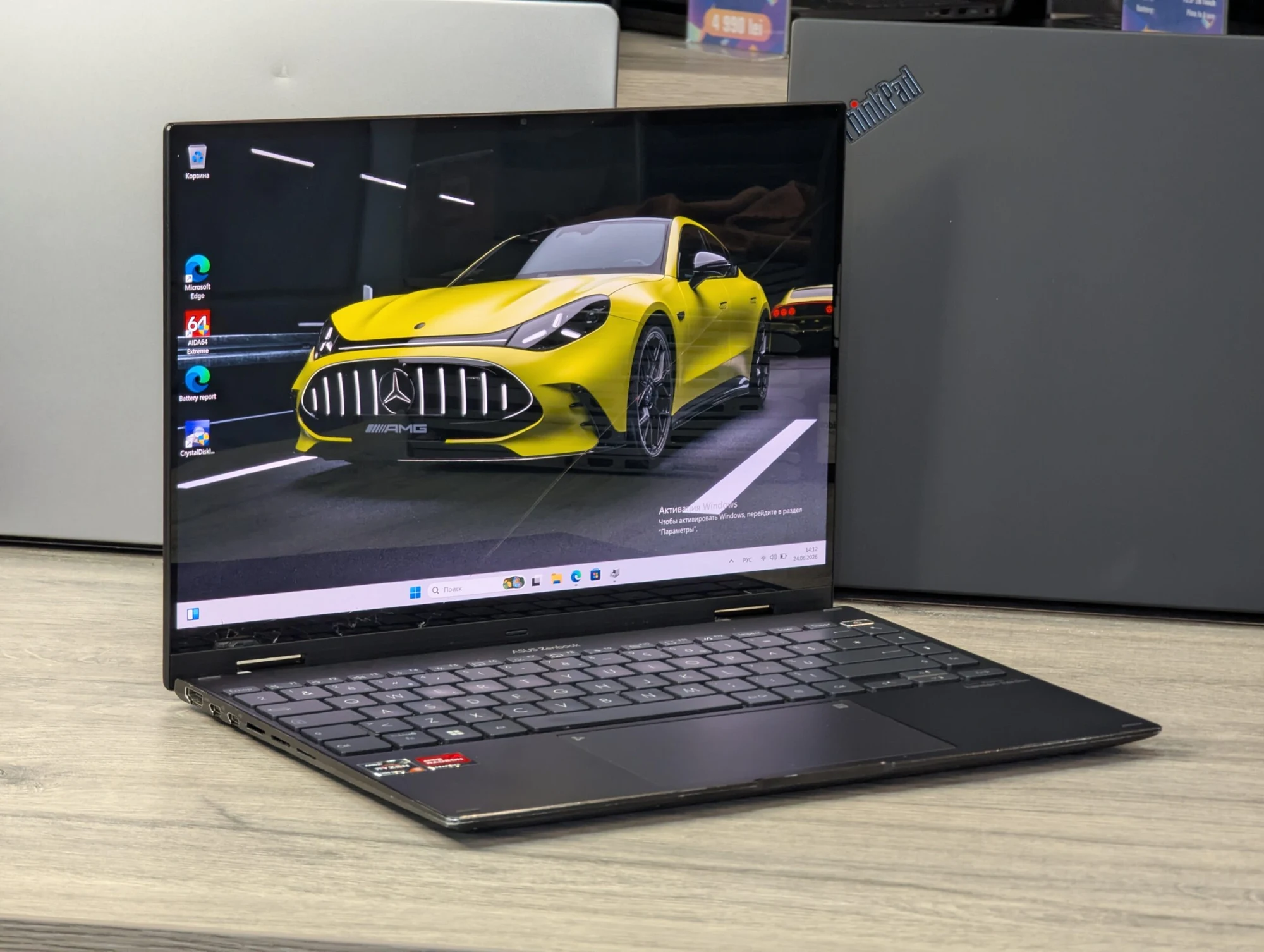 ASUS Zenbook 14X OLED | Ryzen 9 5900HX | 16GB | 256GB SSD | AMD Radeon Graphics | 14.0″ Touch — miniatură 5