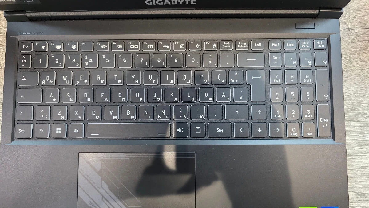 Gravare tastatura — vedere 2