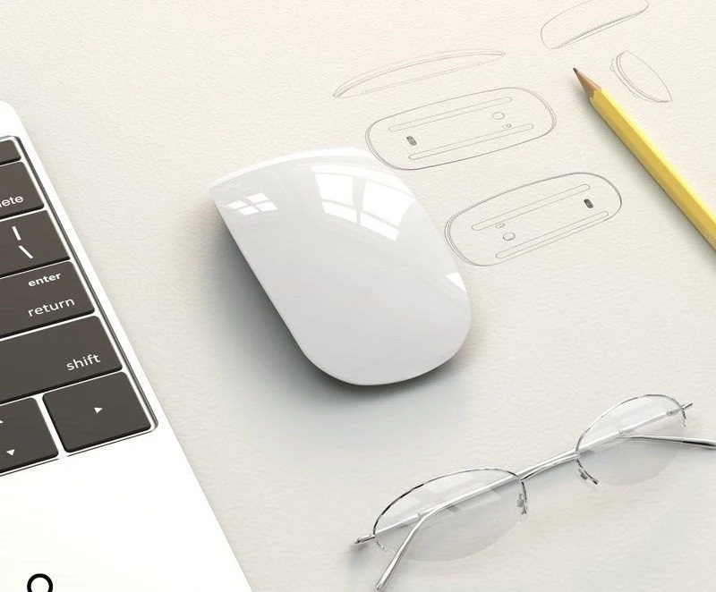 Nou! Mouse wireless Hoco DI14 | Alb — miniatură 5