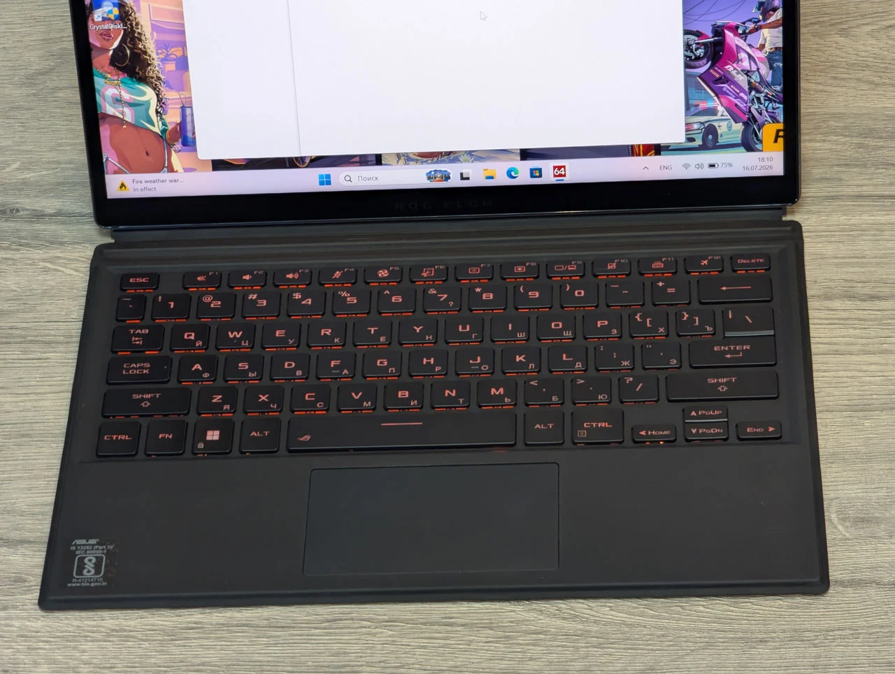 Ca nou! ASUS ROG Flow Z13 | i9 12900H | 16GB | 1TB | RTX 3050 Ti | 13.4″ Touch 16:10 — miniatură 15