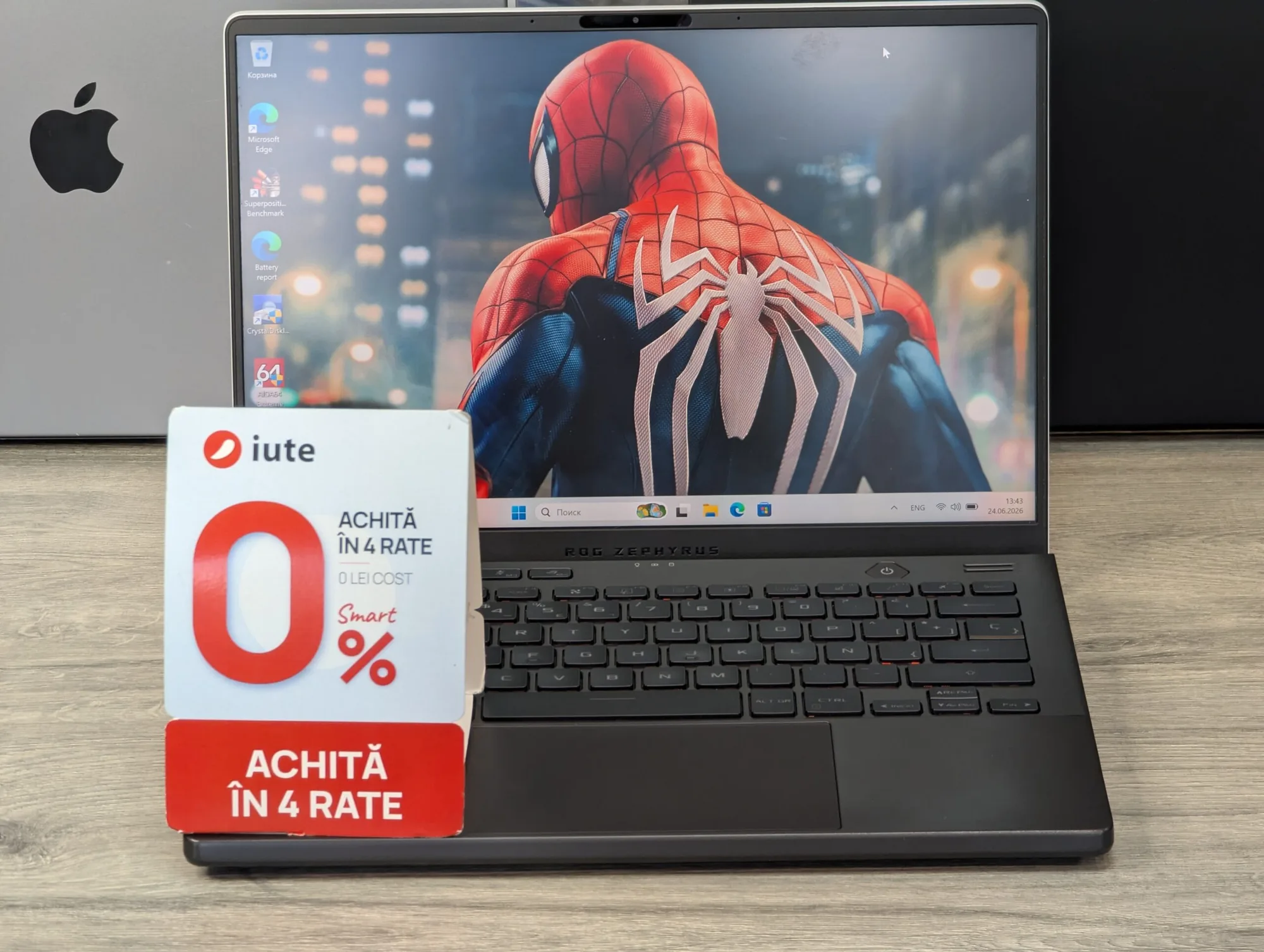 ASUS ROG Zephyrus G14 | Ryzen 9 6900HS | 16GB DDR5 | 1TB SSD | Radeon RX 6800S 8GB | 14.0″ 2K — vedere 2