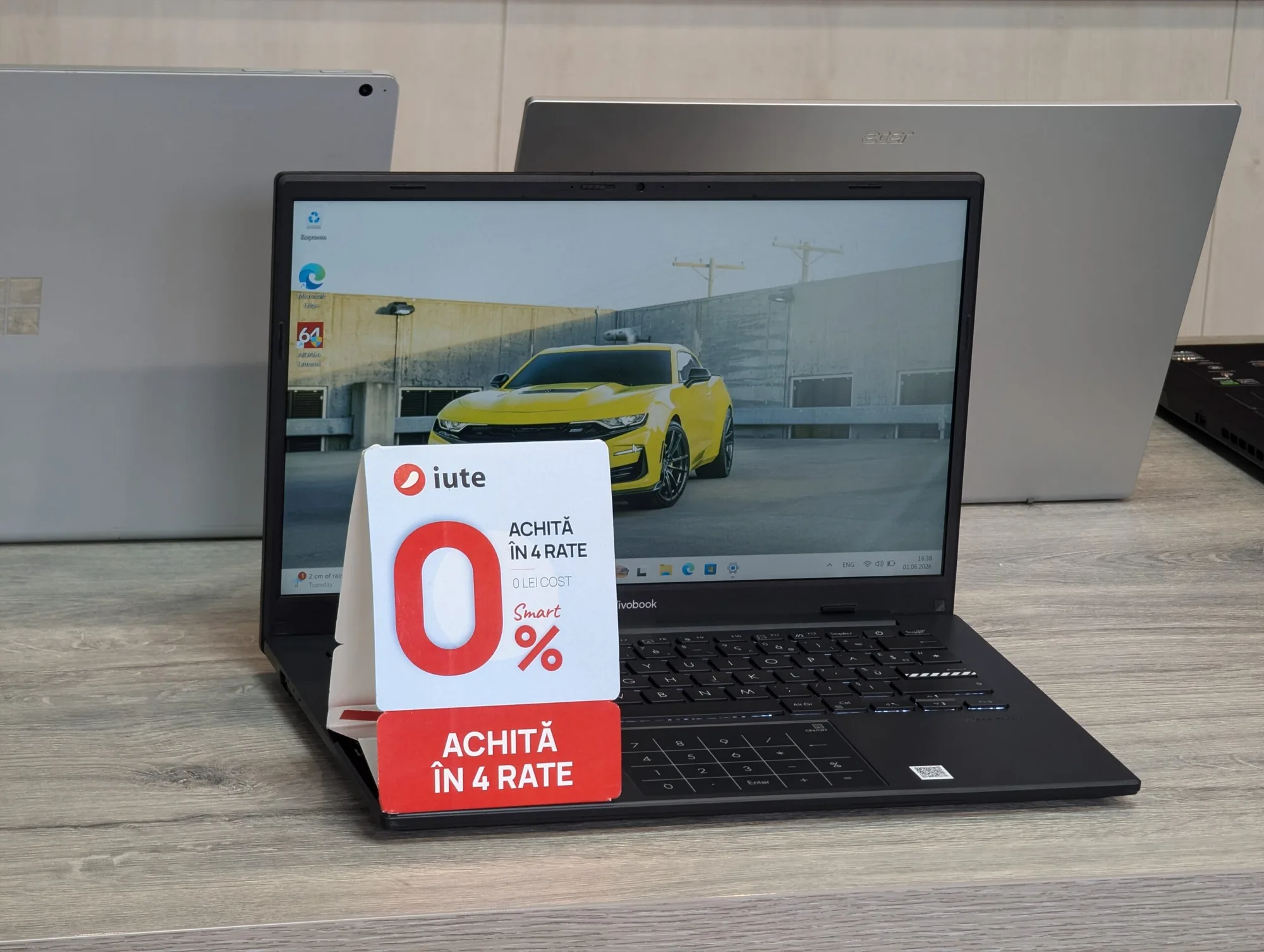 ASUS Vivobook Go E14 | Ryzen 5 7520U | 16GB | 256GB | Radeon Graphics | 14.0″ FHD — miniatură 3
