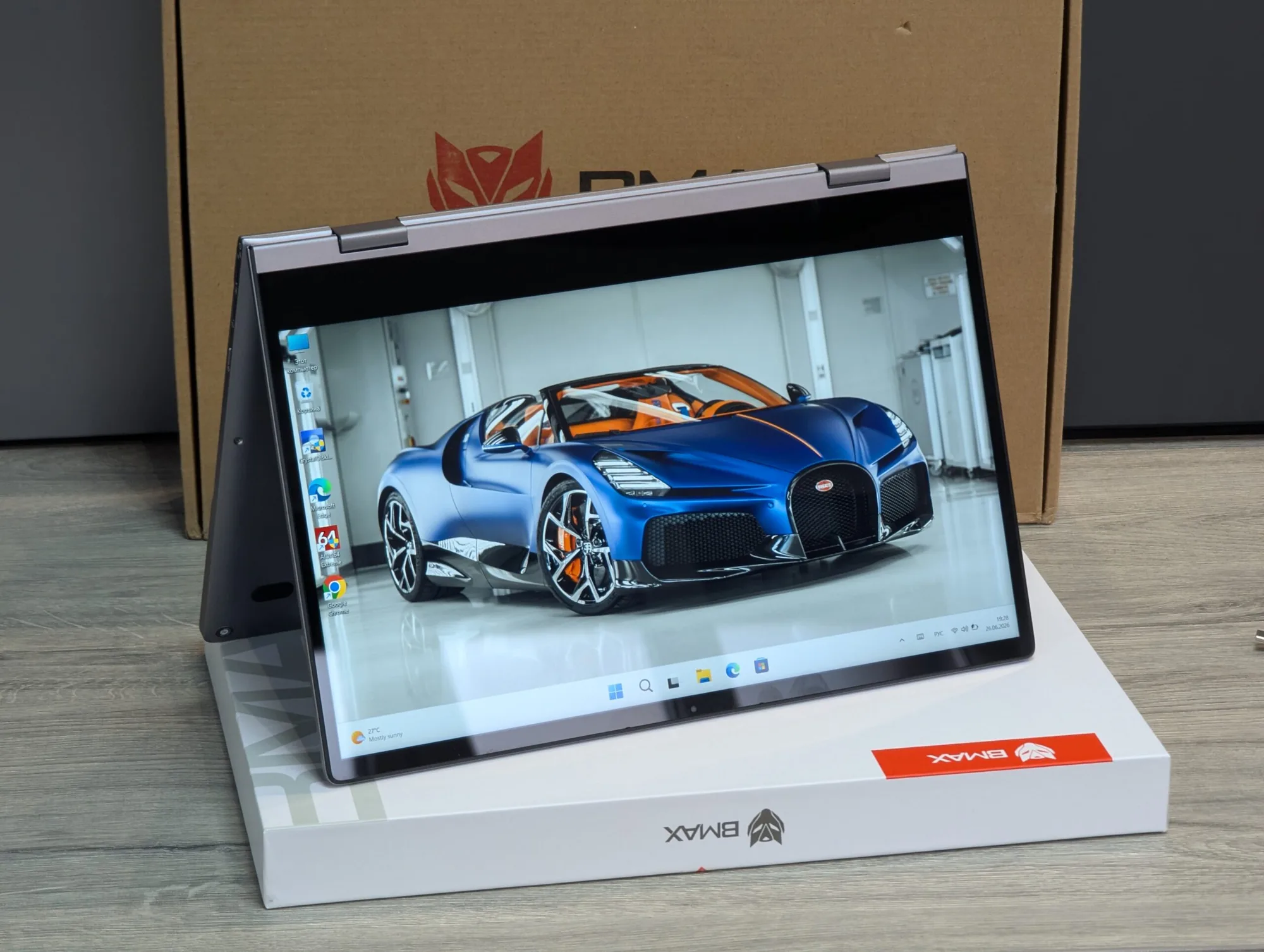 Nou! BMAX | Intel Celeron N4120 | 8GB | 256GB | Intel UHD 600 | 14.0″ FHD Touch — miniatură 3