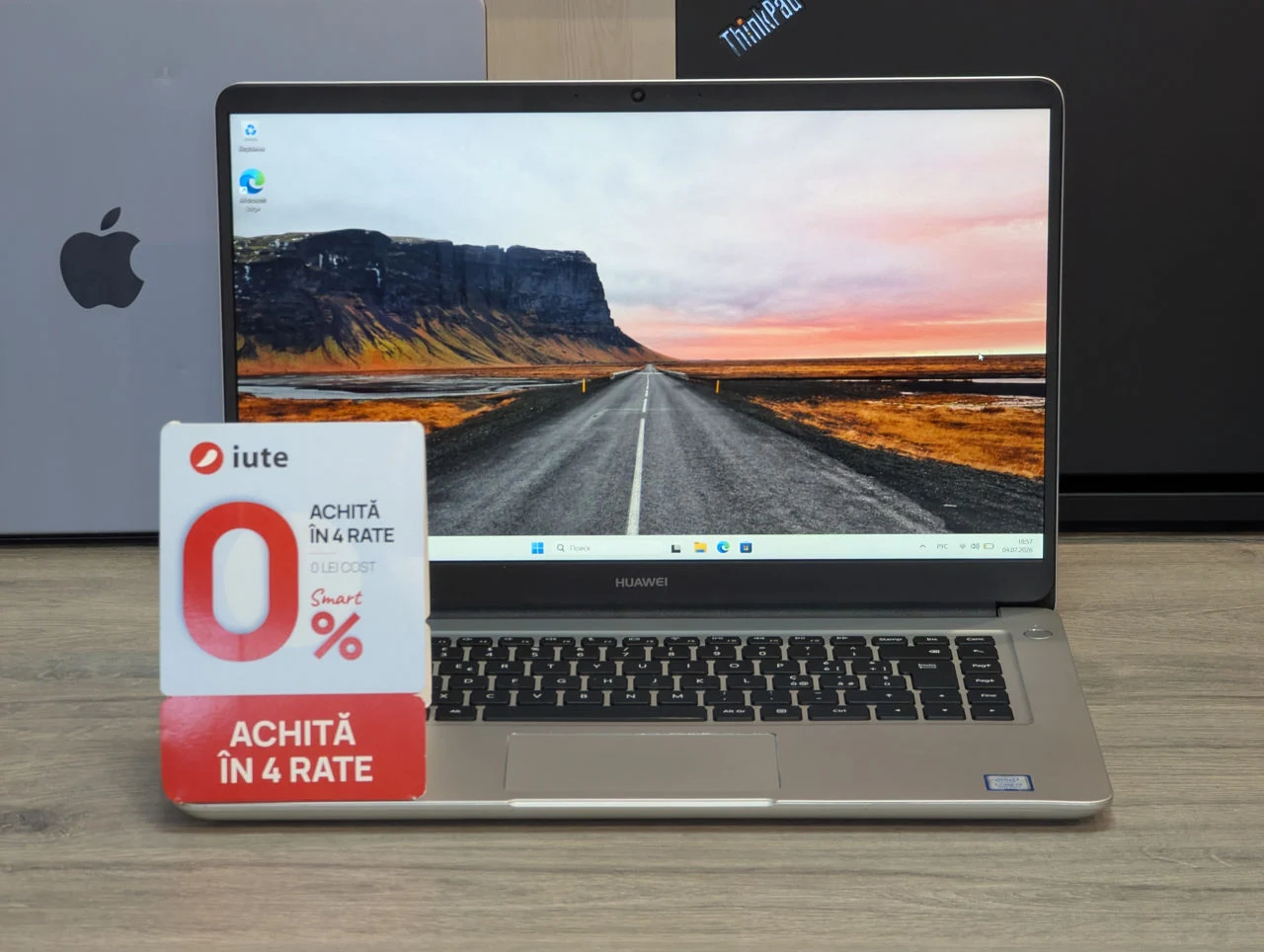 Nou! Huawei MateBook D 15 | i3-8130U | 12GB | 256GB SSD | 15.6″ FHD — miniatură 3