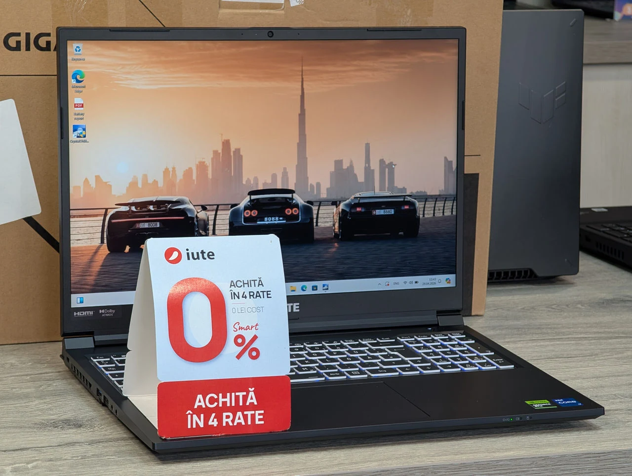 Gigabyte G6 MF | i7 13620H | 16GB | 1TB | RTX 4050 | 16.0″ 165Hz — miniatură 3