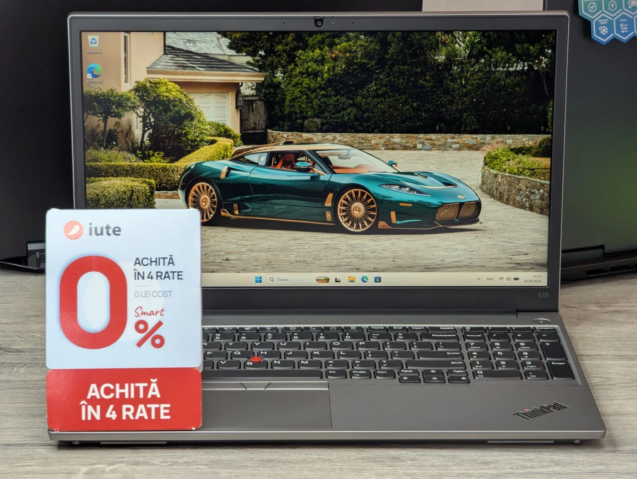 Ca nou! Lenovo ThinkPad E15 Gen 4 | Intel Core i5-1235U | 16GB RAM | 512GB SSD | 15.6″ FHD IPS — vedere 2