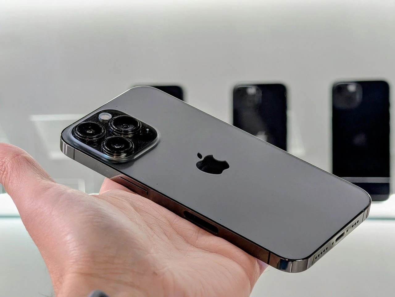 IPhone 13 Pro | A15 Bionic | 6GB | 128GB | 6.1″ Retina | Graphite | Dual SIM — miniatură 14