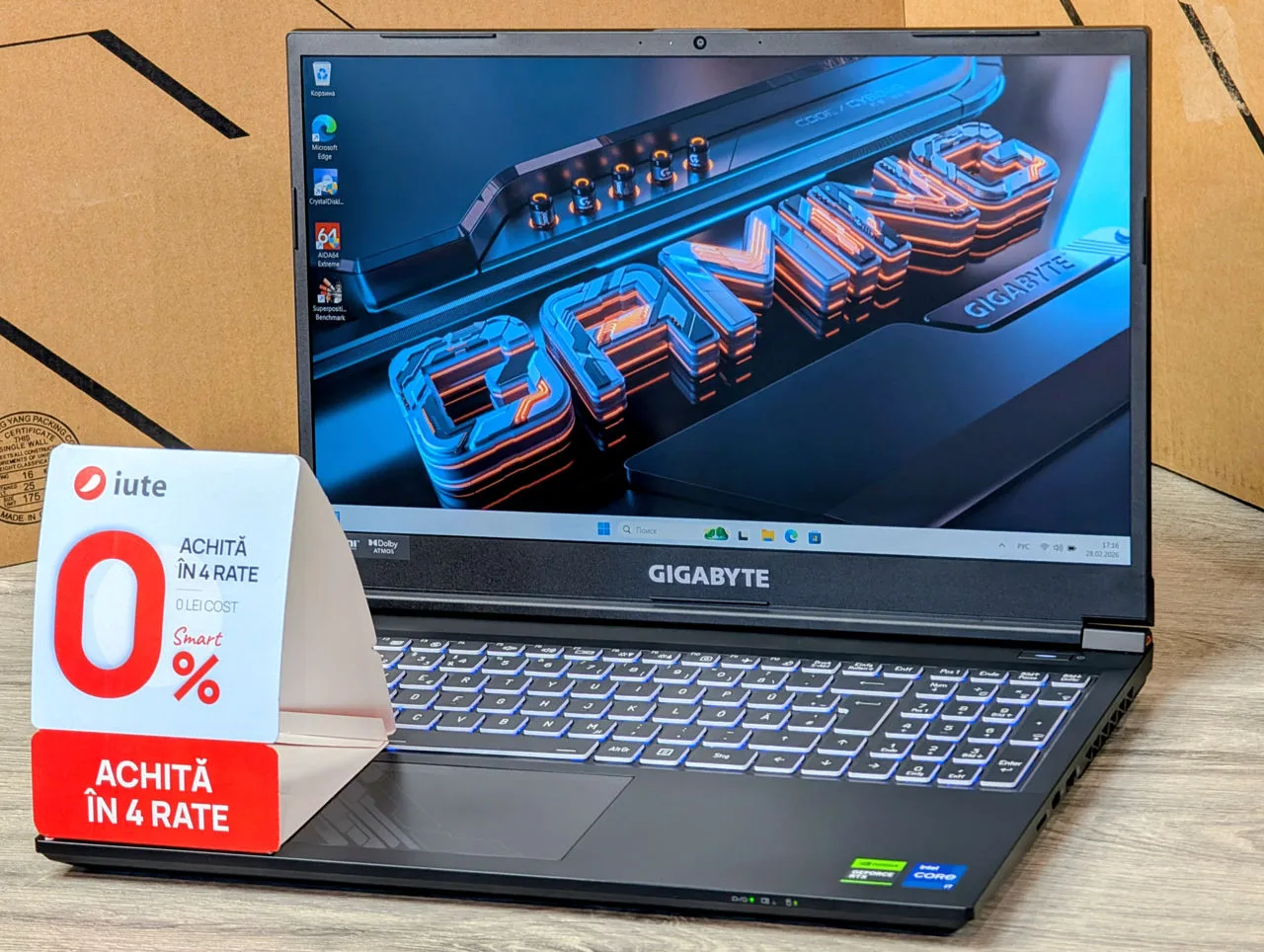 Gigabyte G5 | i7 13620H | 16GB | 512GB | RTX 4050 | 15.6″ 144Hz — miniatură 5