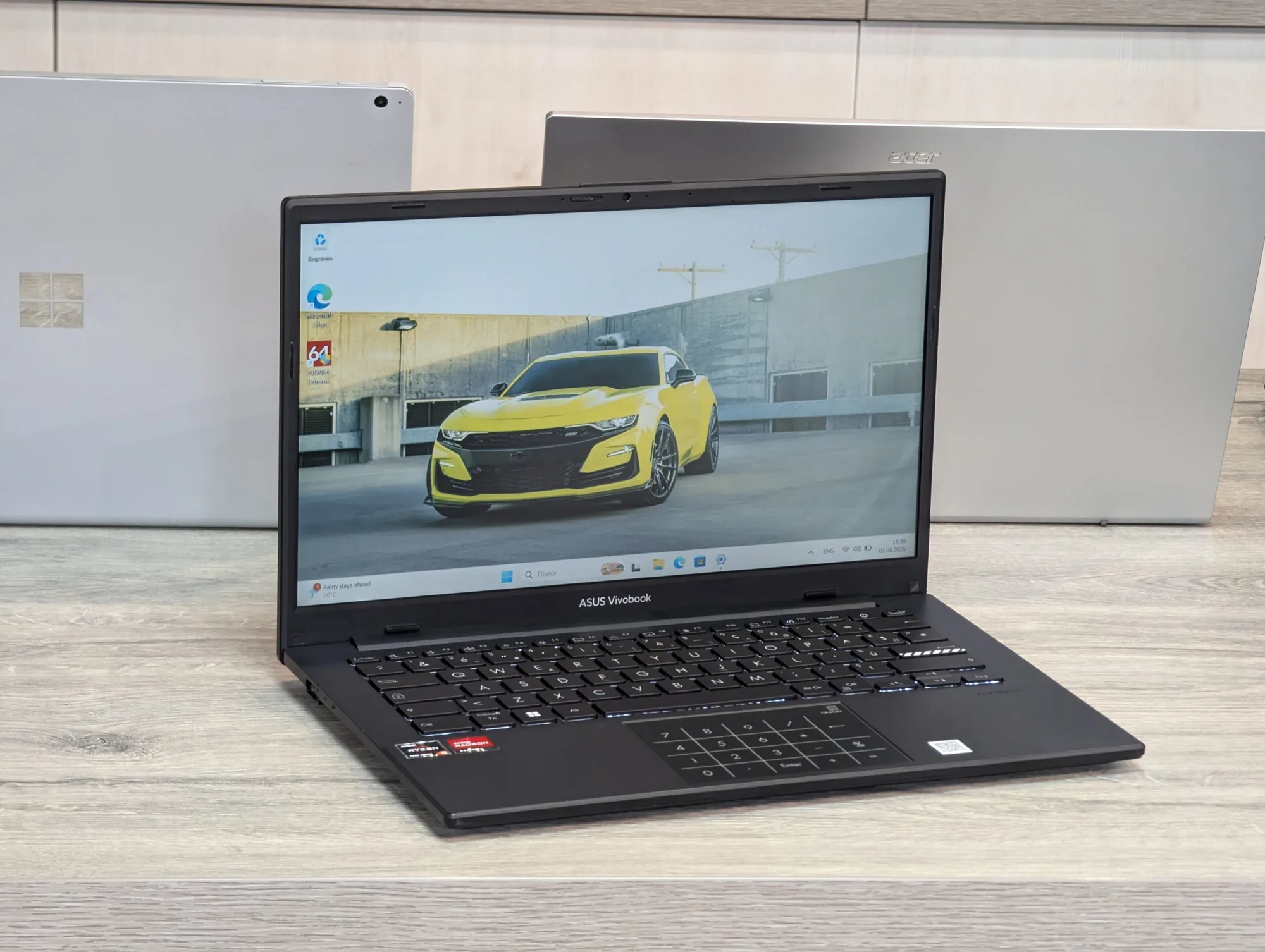 ASUS Vivobook Go E14 | Ryzen 5 7520U | 16GB | 256GB | Radeon Graphics | 14.0″ FHD — miniatură 5