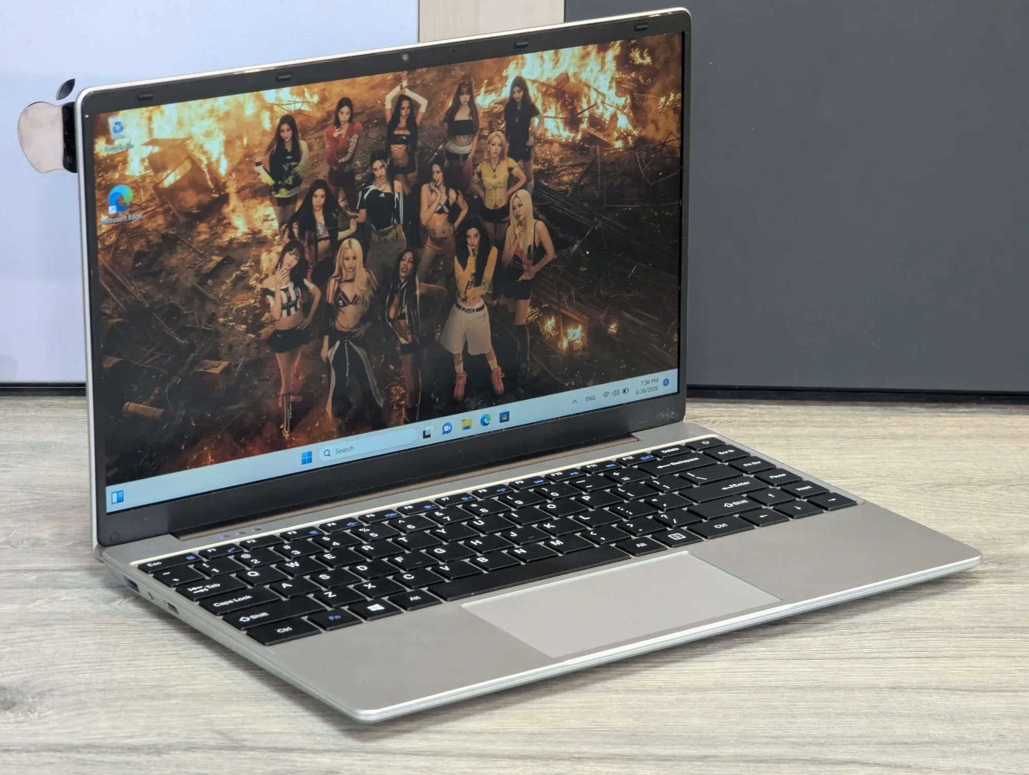 Nou! Aocwei 14.1″ | Intel Celeron N4020C | 6GB RAM | 256GB SSD | Intel UHD 600 | Windows 11 Pro — miniatură 5