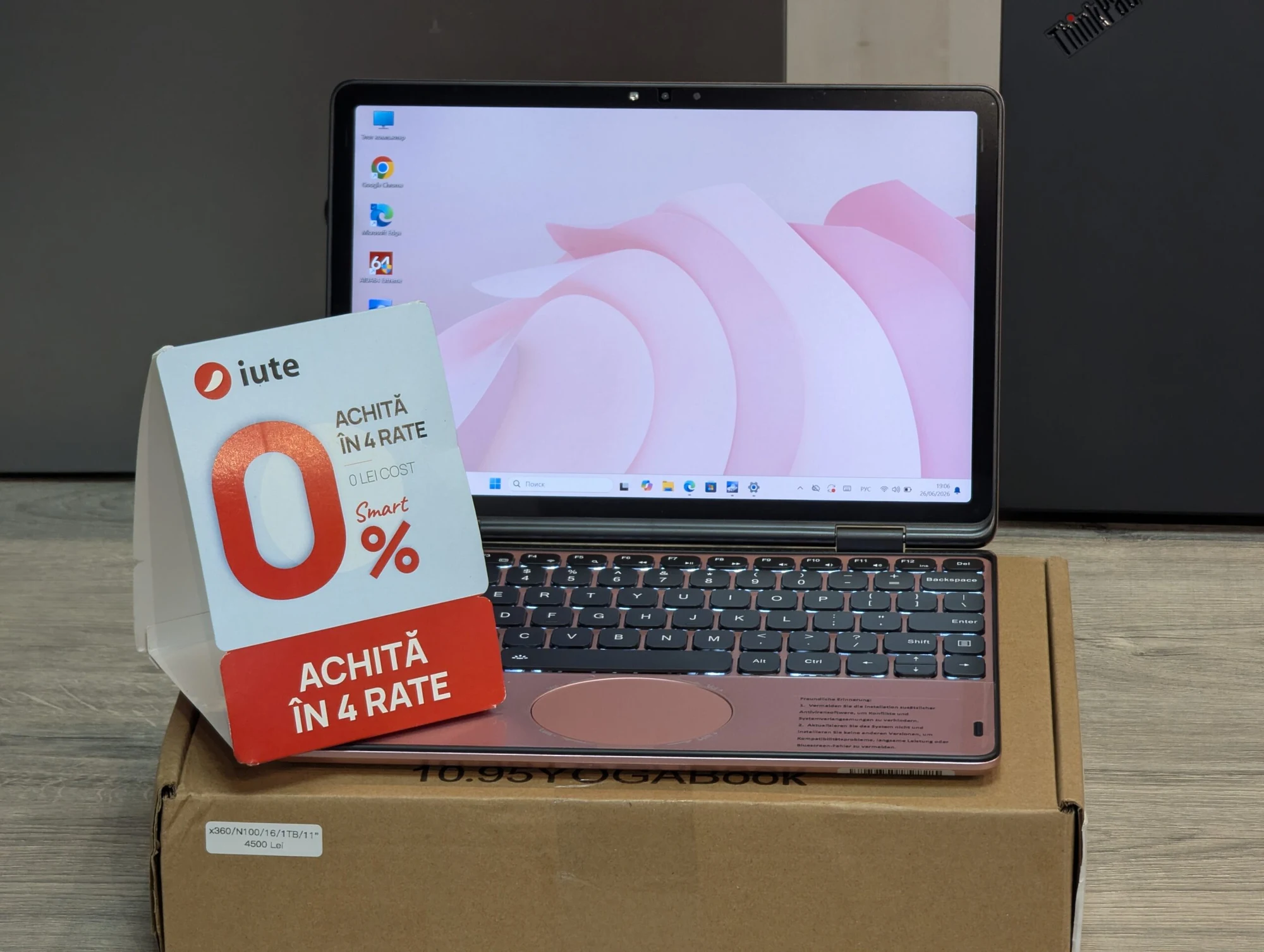 Nou! Laptop | Intel N100 | 16GB | 1TB | Intel UHD Graphics | 11.0″ FHD 60Hz — vedere 2