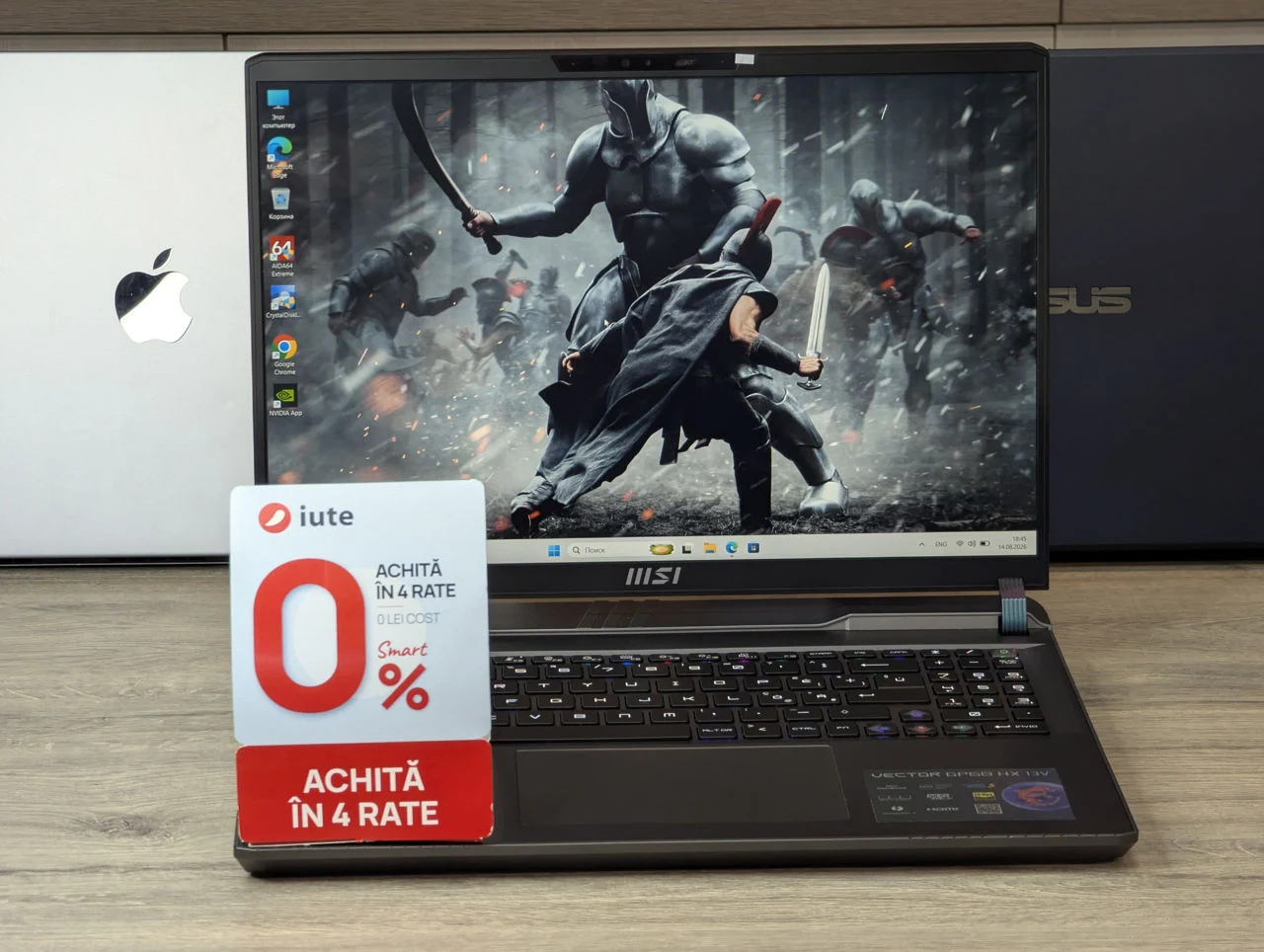 MSI Vector GP68HX | i9 13950HX | 32GB | 1TB | RTX 4090 | 16.0″ 144Hz — miniatură 4