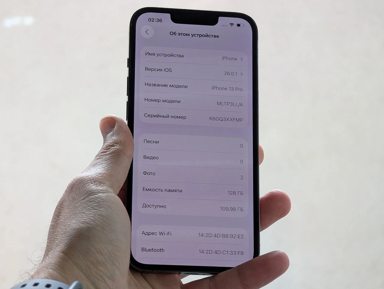IPhone 13 Pro | A15 Bionic | 6GB | 128GB | 6.1″ Retina | Graphite | Dual SIM — miniatură 13